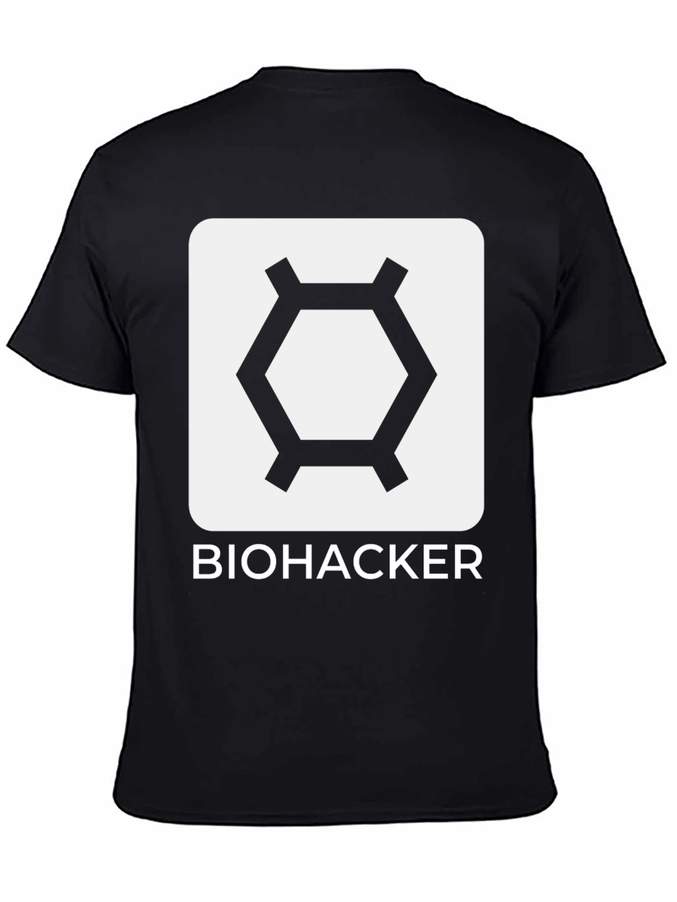 Biohacker Graphic Tee - Black