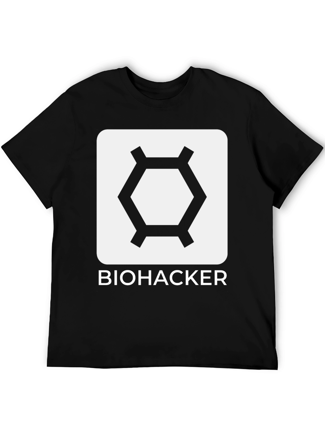 Biohacker Graphic Tee - Black