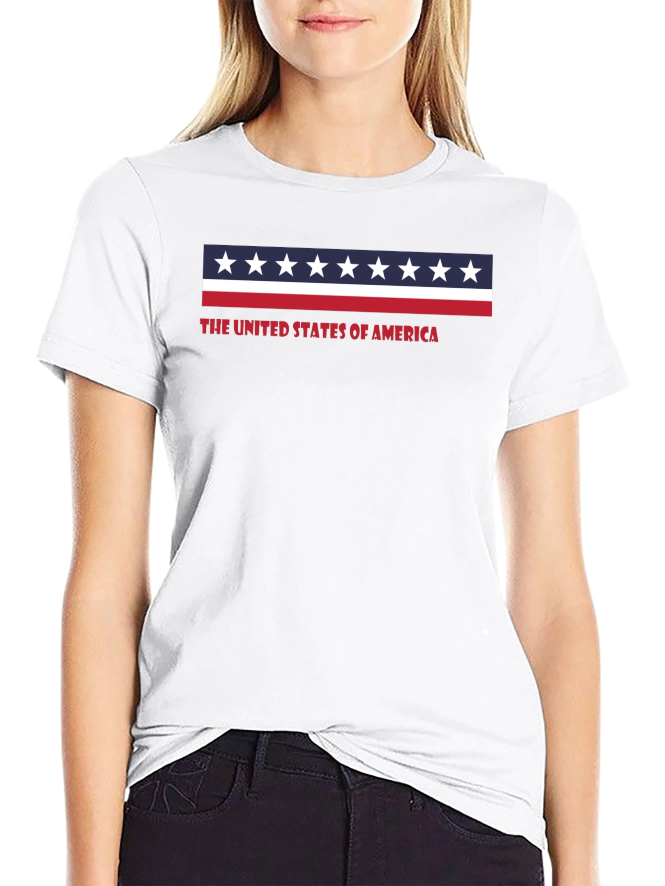 American Flag Stars and Stripes T-Shirt