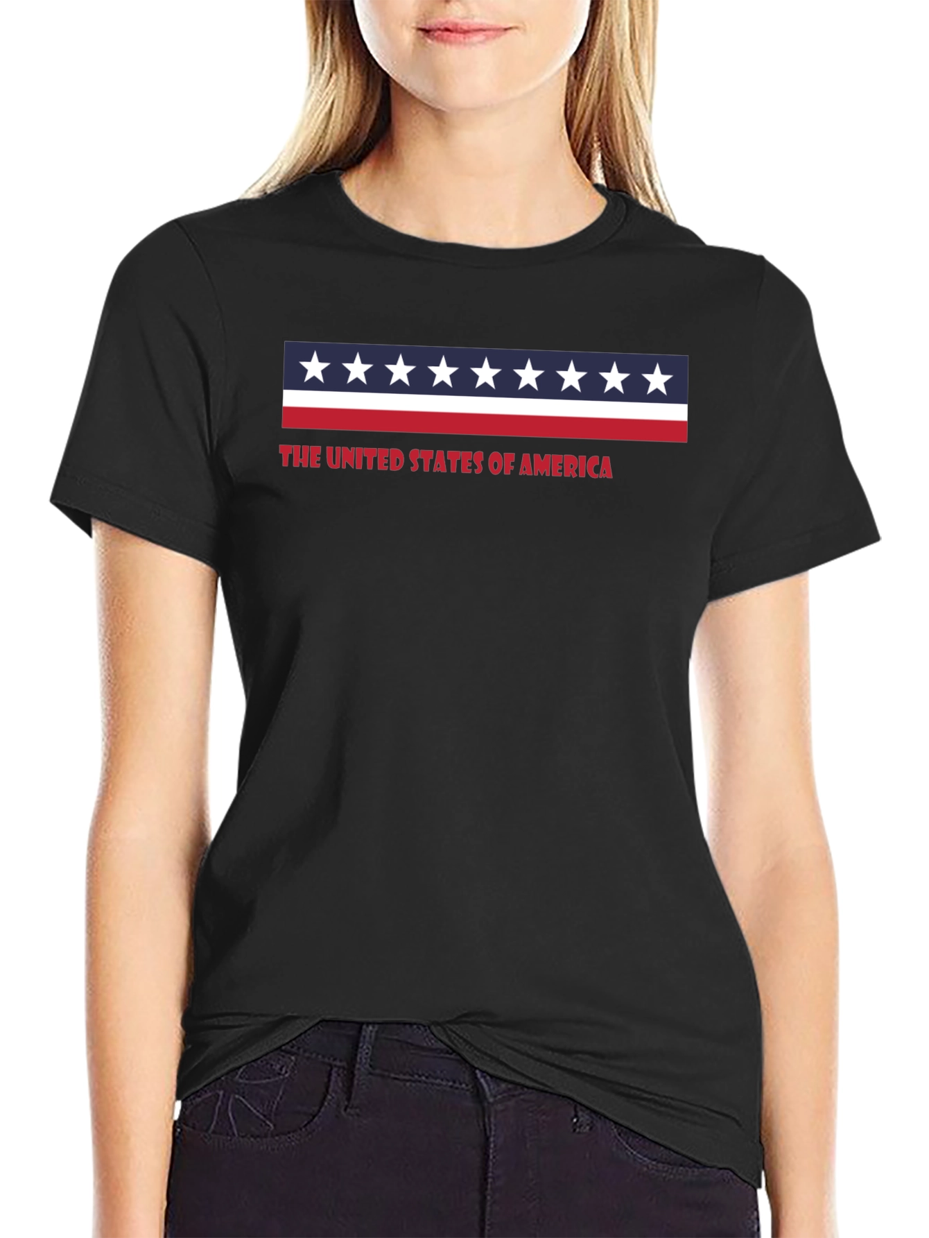 American Flag Stars and Stripes T-Shirt