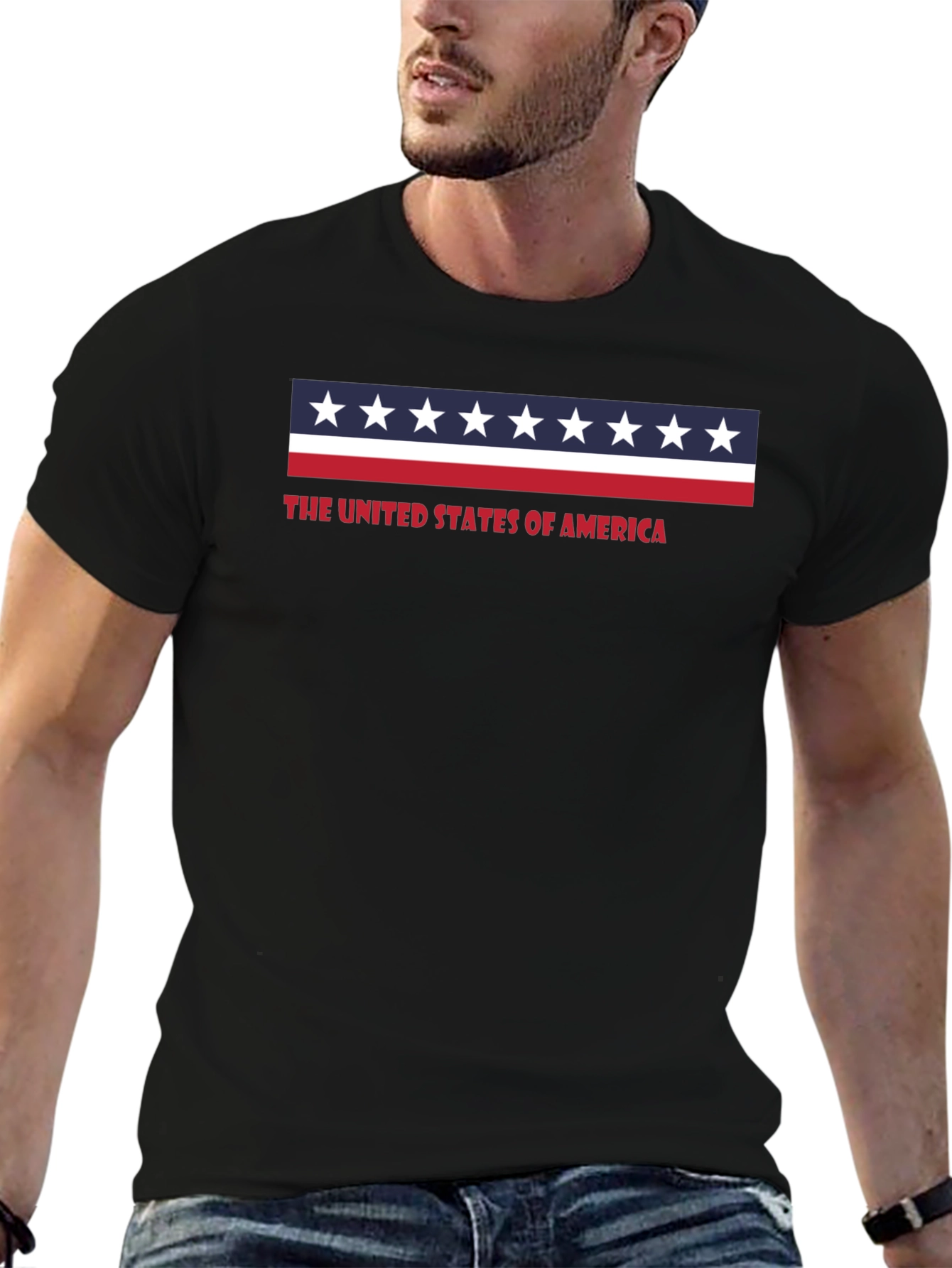 American Flag Stars and Stripes T-Shirt