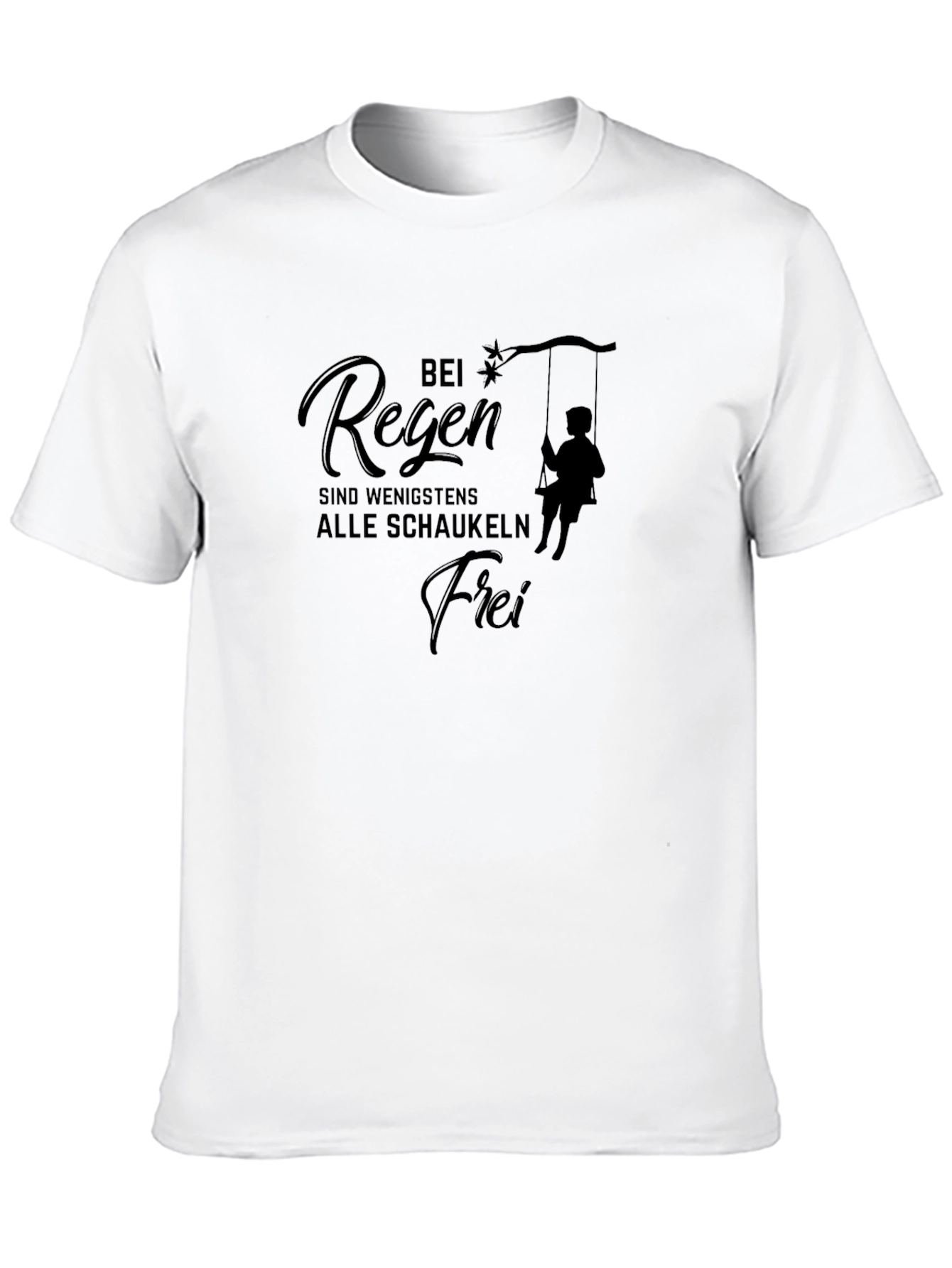 Rain Swing Black T-Shirt