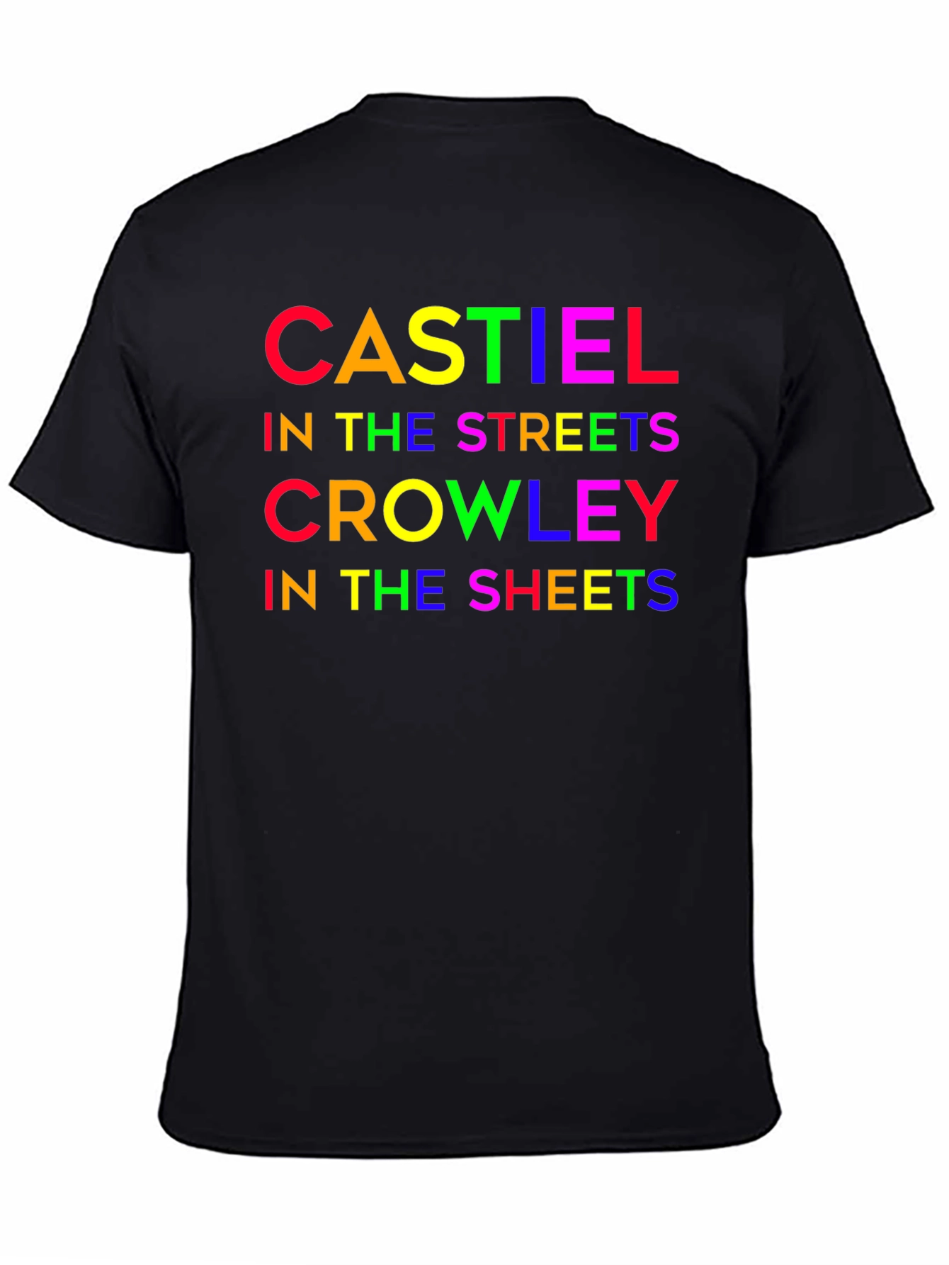Castiel Crowley Funny Graphic T-Shirt