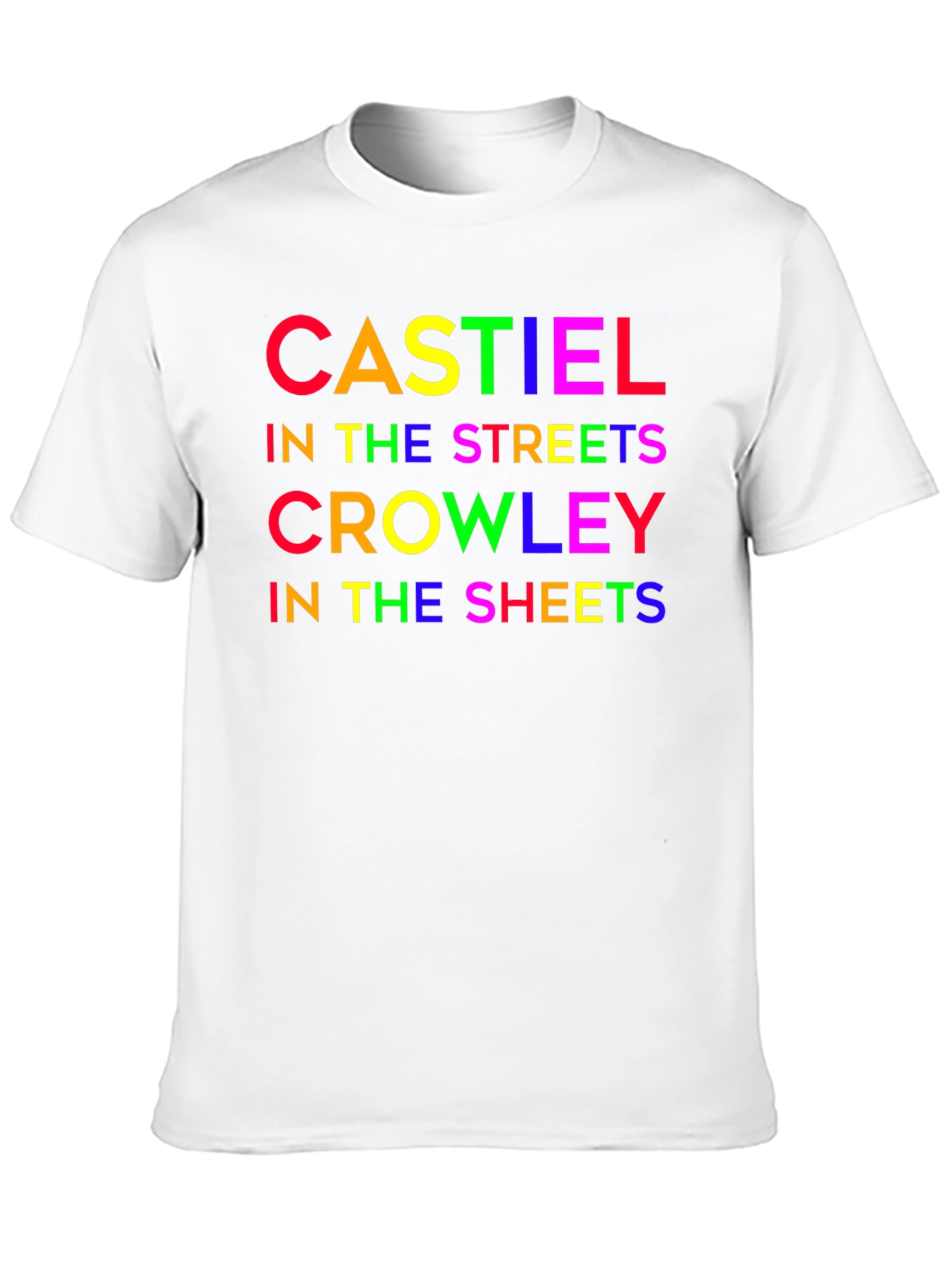 Castiel Crowley Funny Graphic T-Shirt