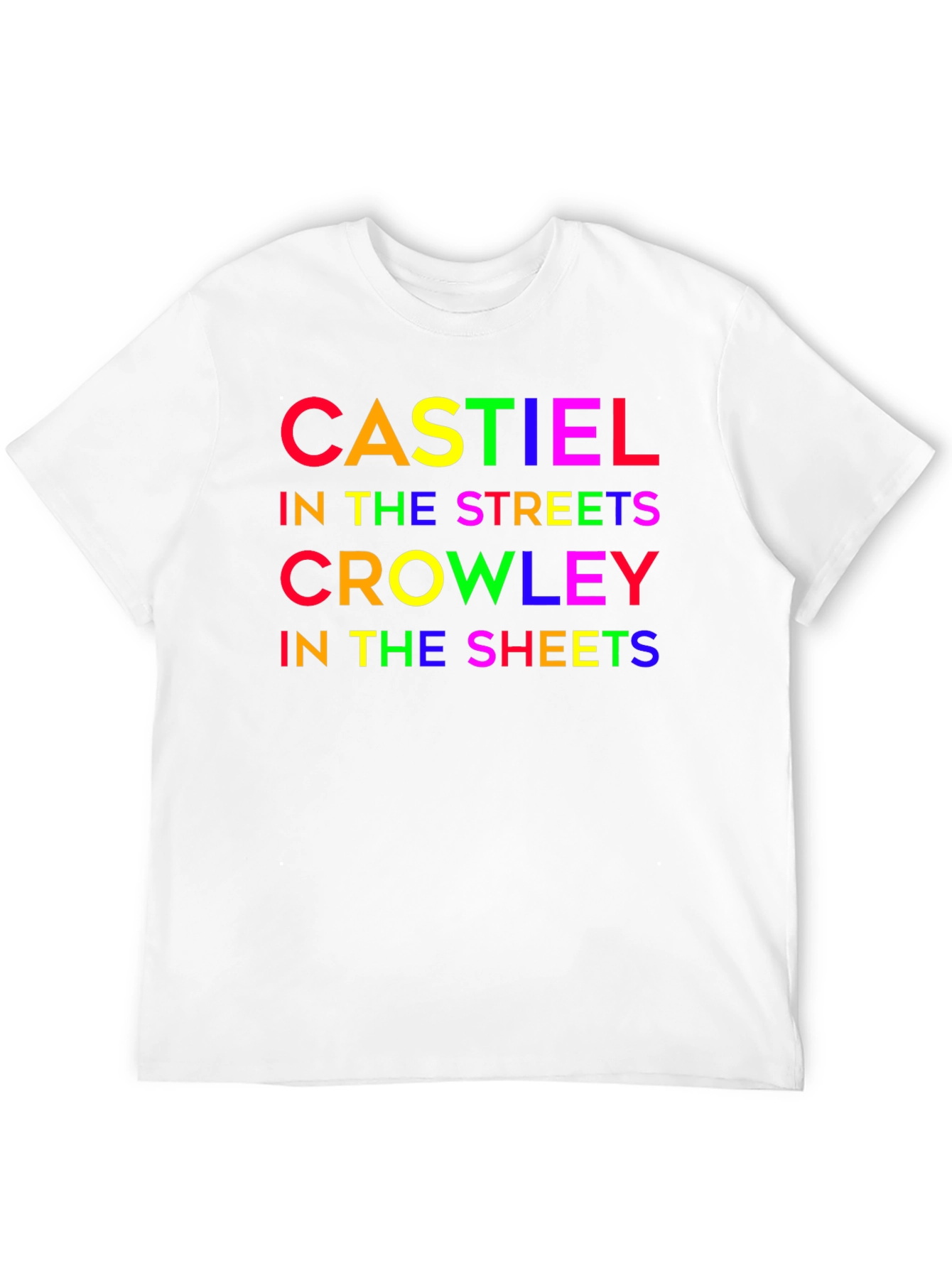 Castiel Crowley Funny Graphic T-Shirt