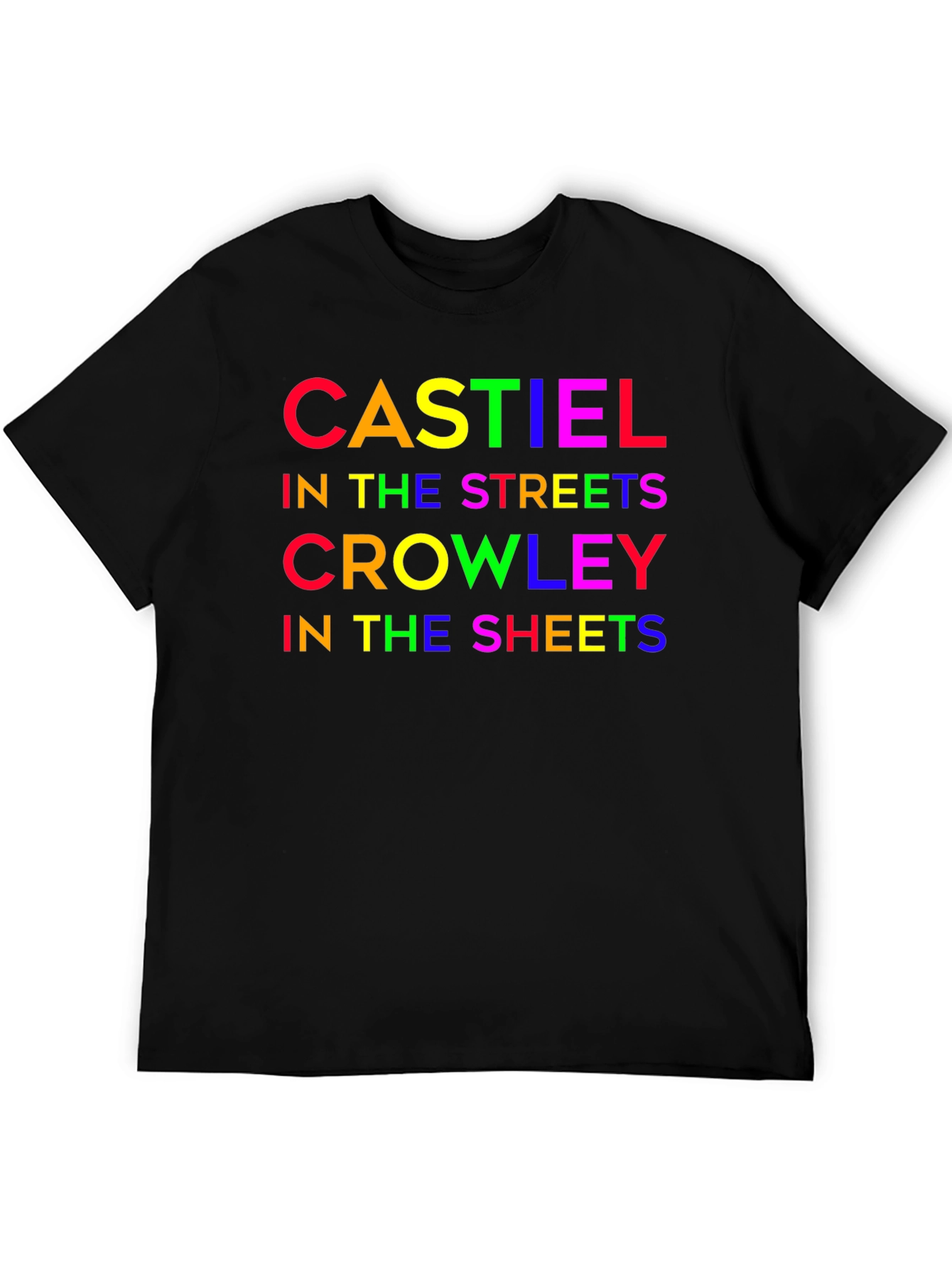 Castiel Crowley Funny Graphic T-Shirt