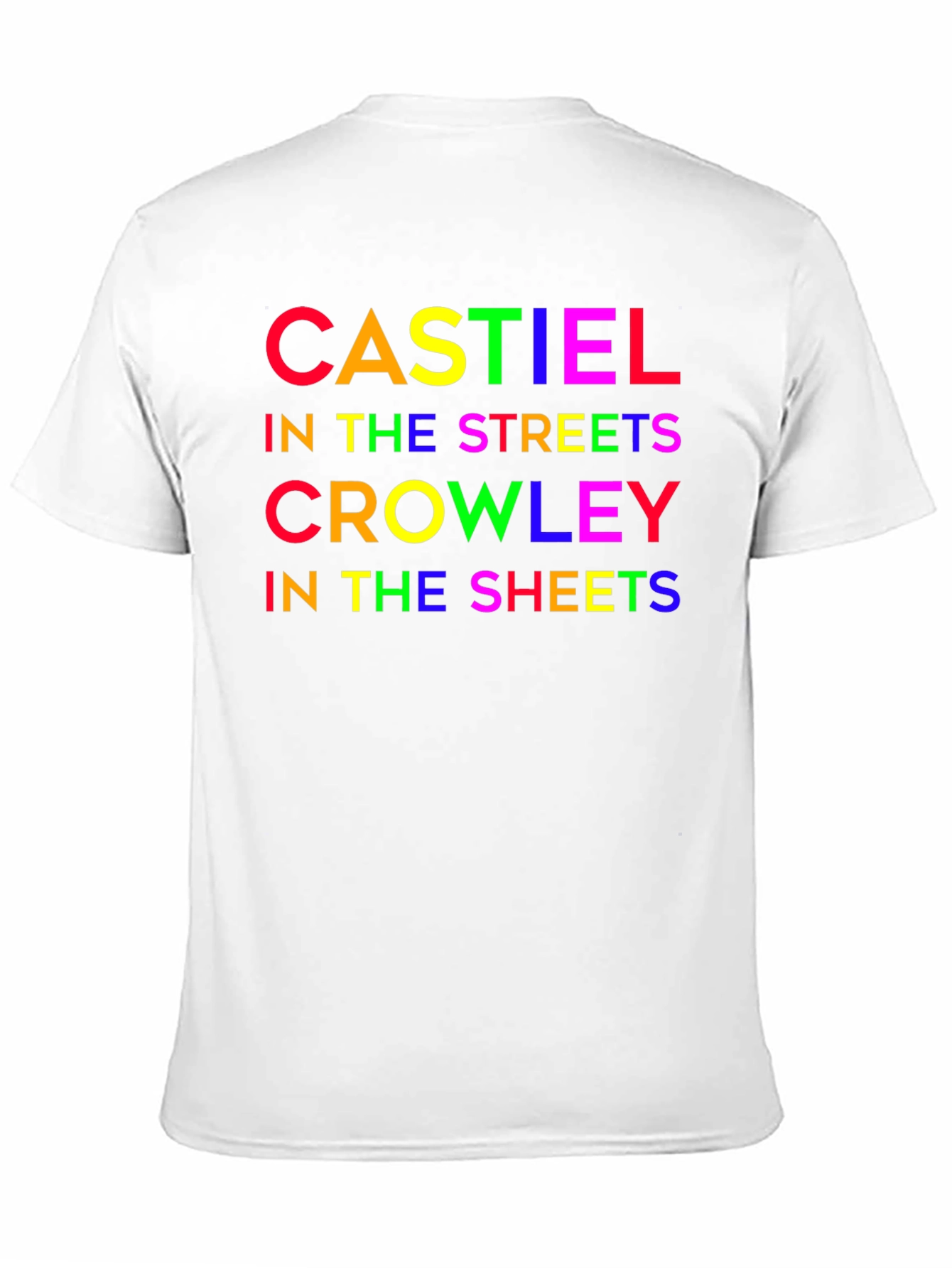 Castiel Crowley Funny Graphic T-Shirt