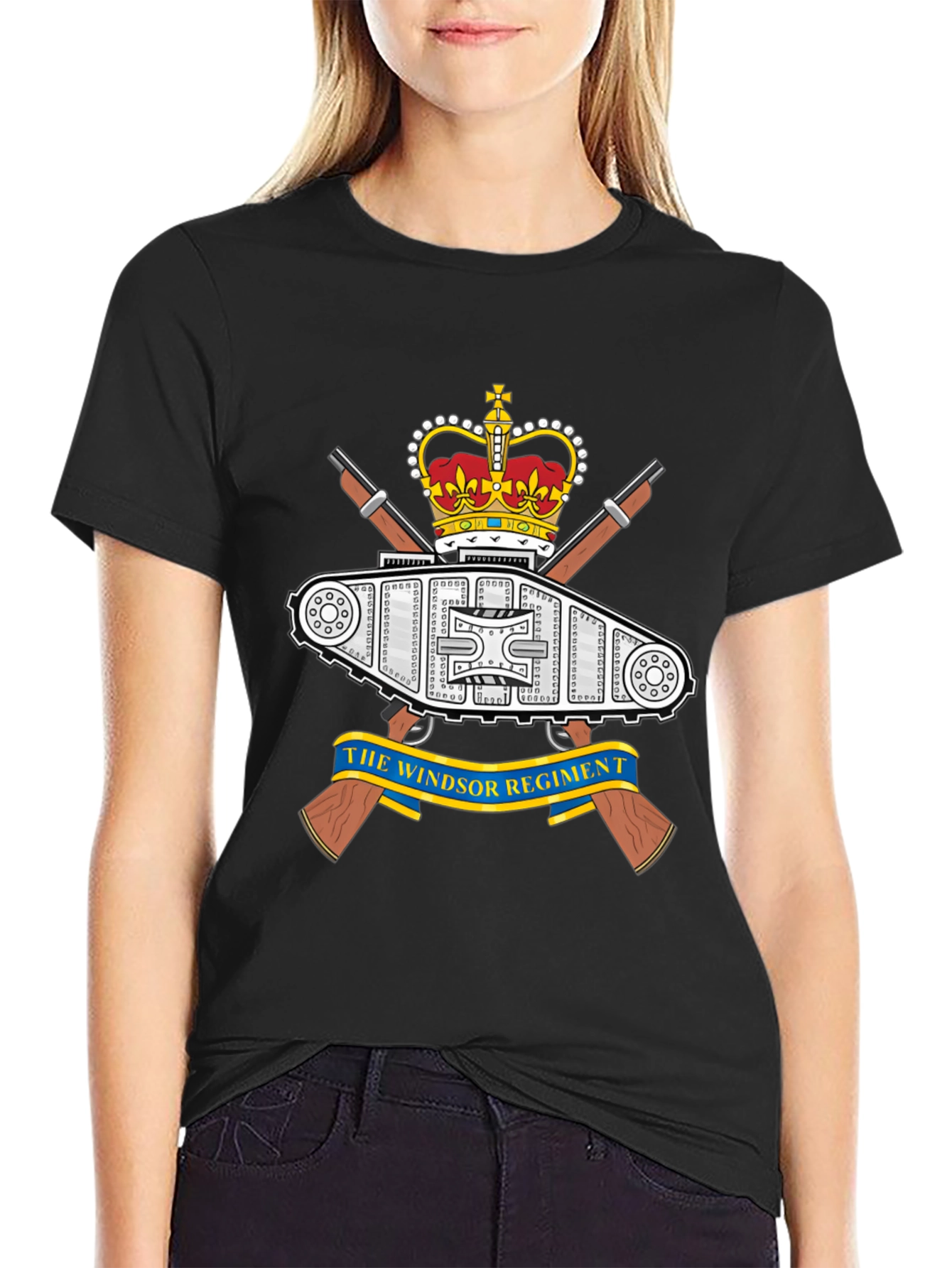 Windsor Regiment T-Shirt - Military Tank Design