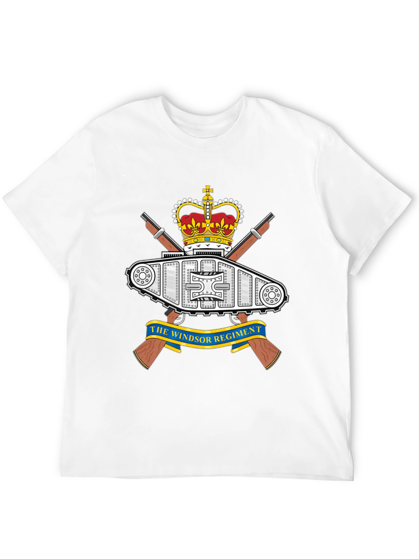 Windsor Regiment T-Shirt - Military Tank Design