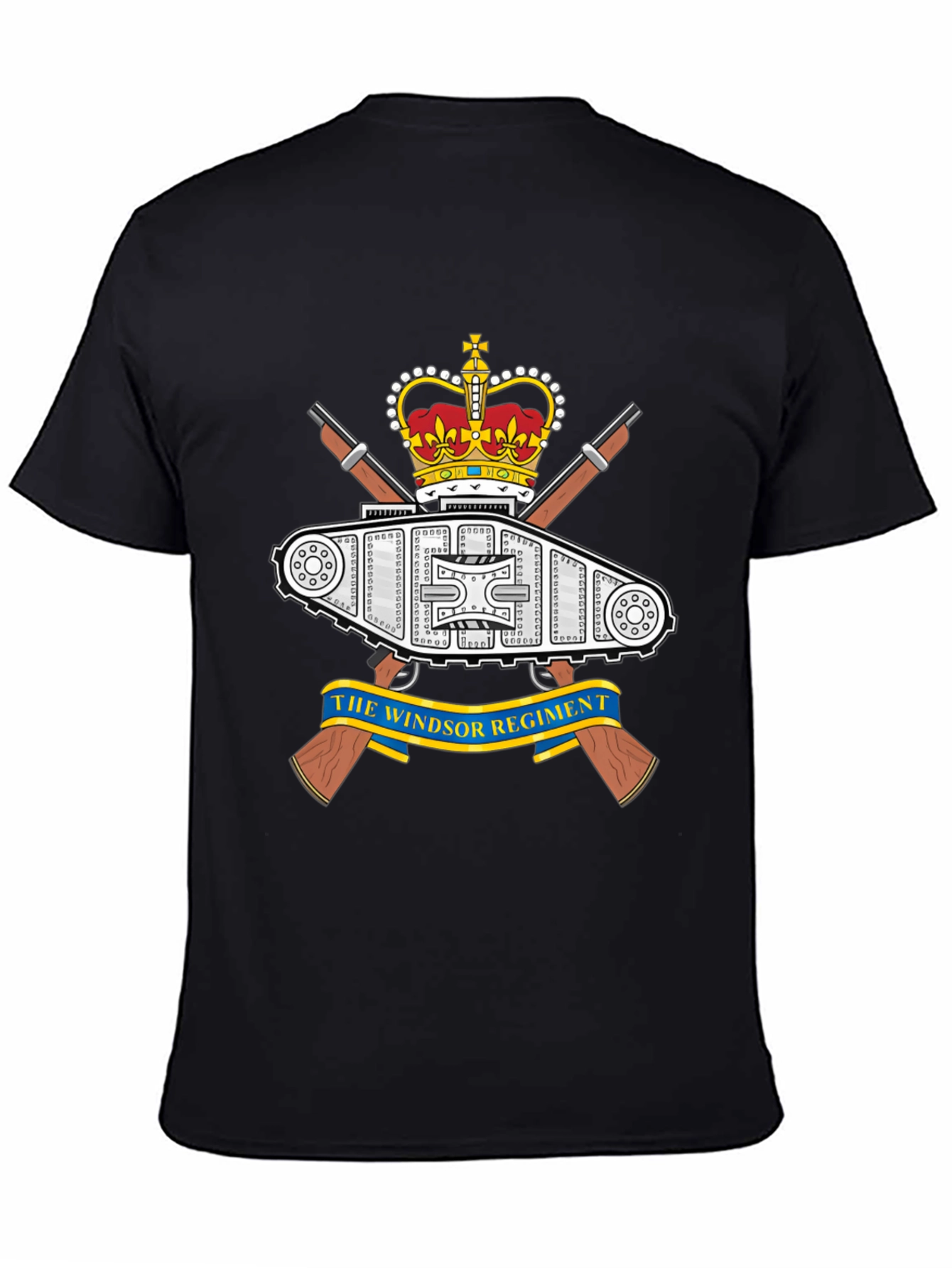 Windsor Regiment T-Shirt - Military Tank Design