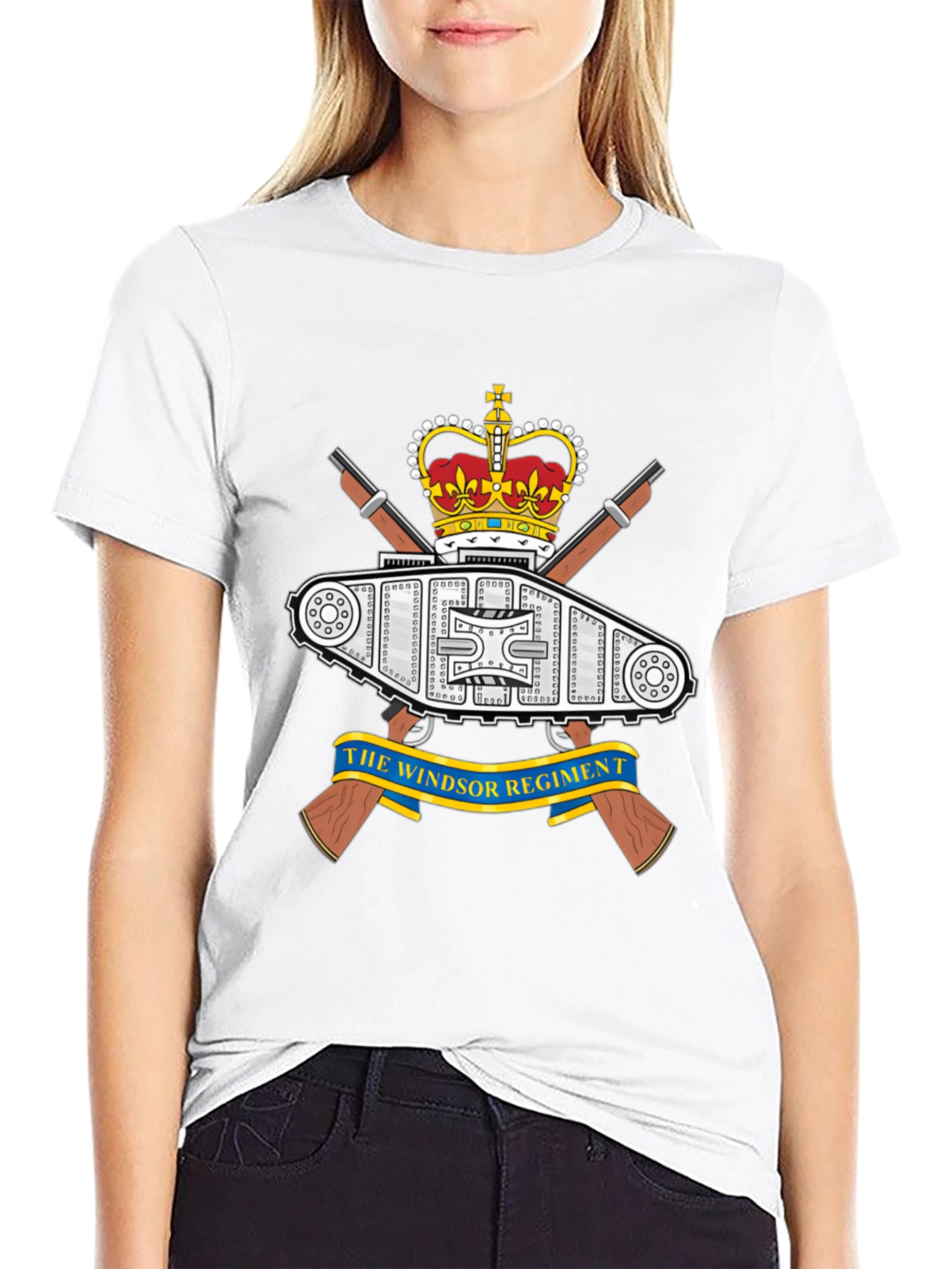 Windsor Regiment T-Shirt - Military Tank Design