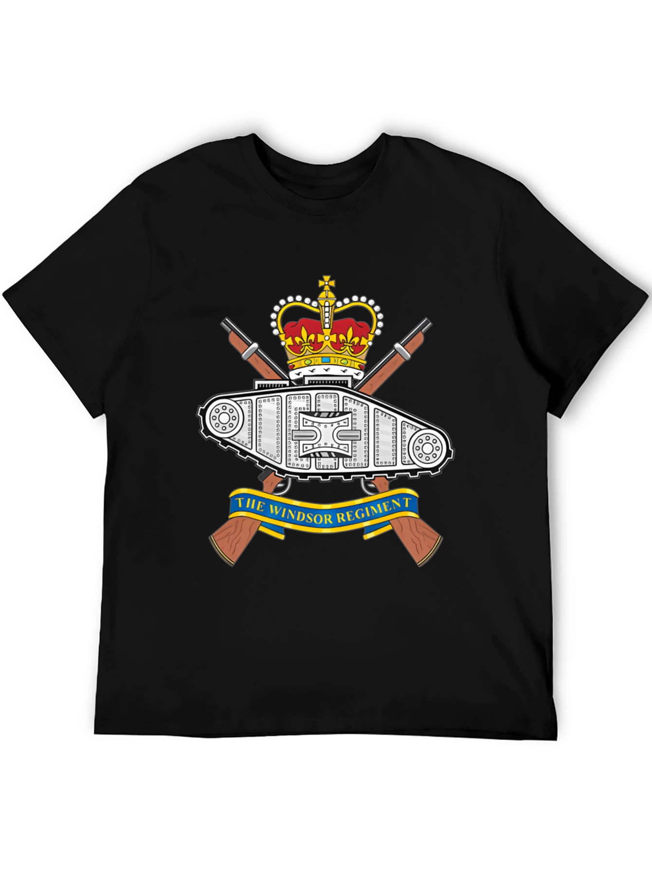 Windsor Regiment T-Shirt - Military Tank Design