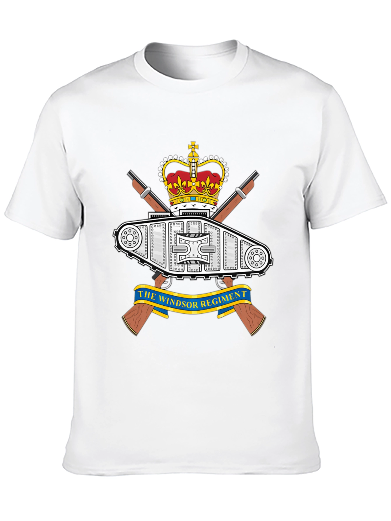 Windsor Regiment T-Shirt - Military Tank Design