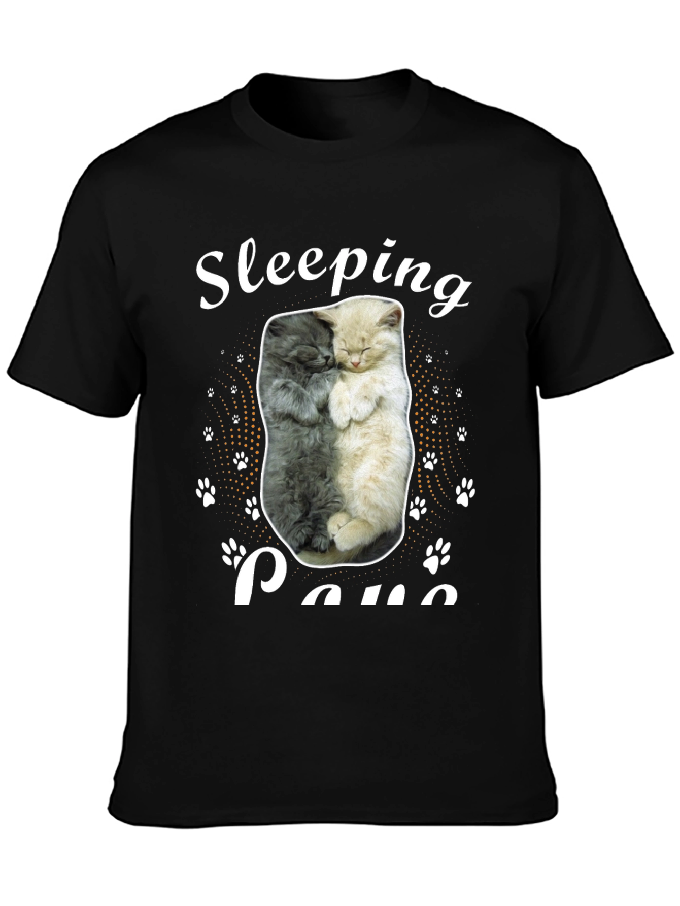 Sleeping Cats Graphic Tee - Cute Animal Lover Shirt