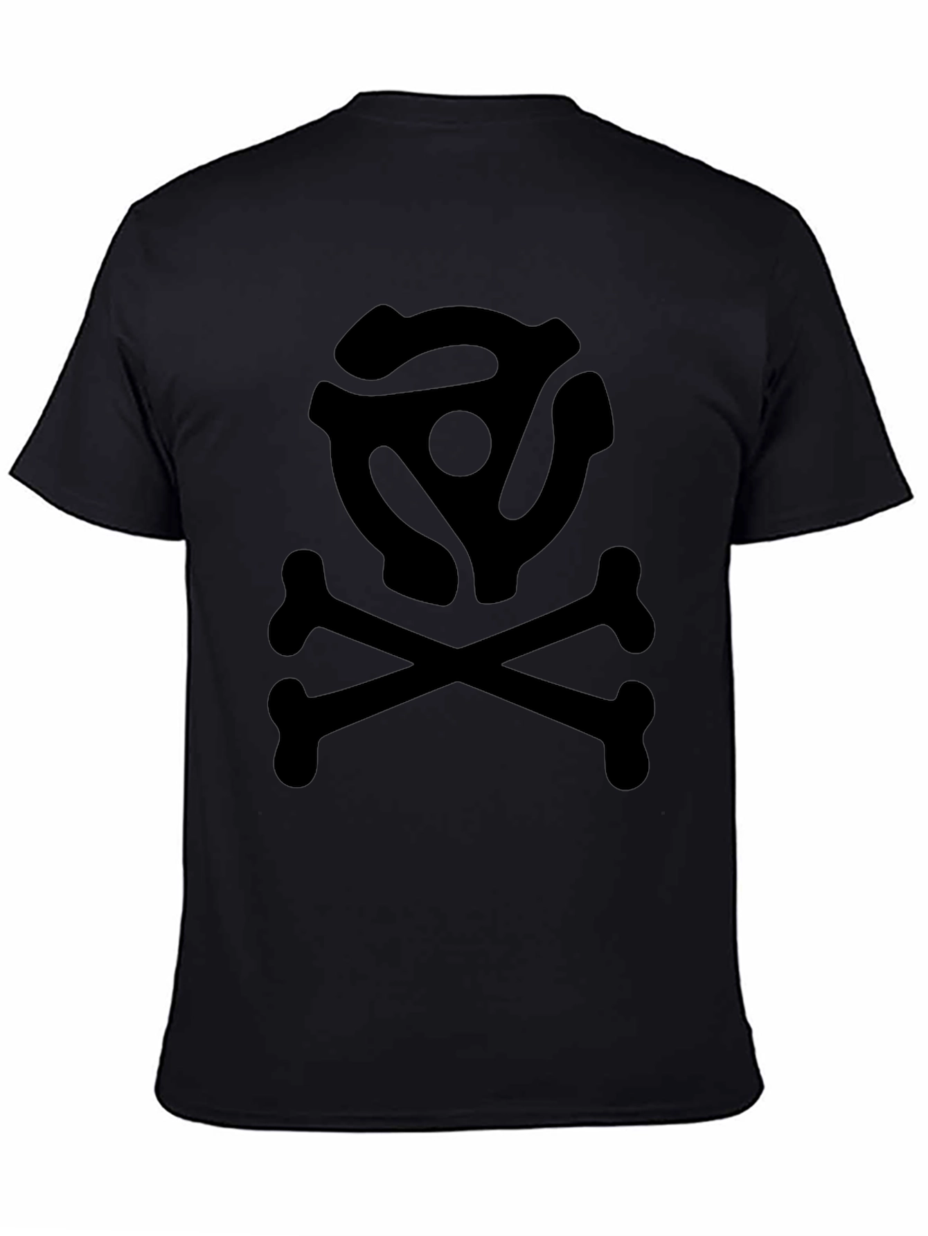 Record Adapter Skull & Crossbones T-Shirt