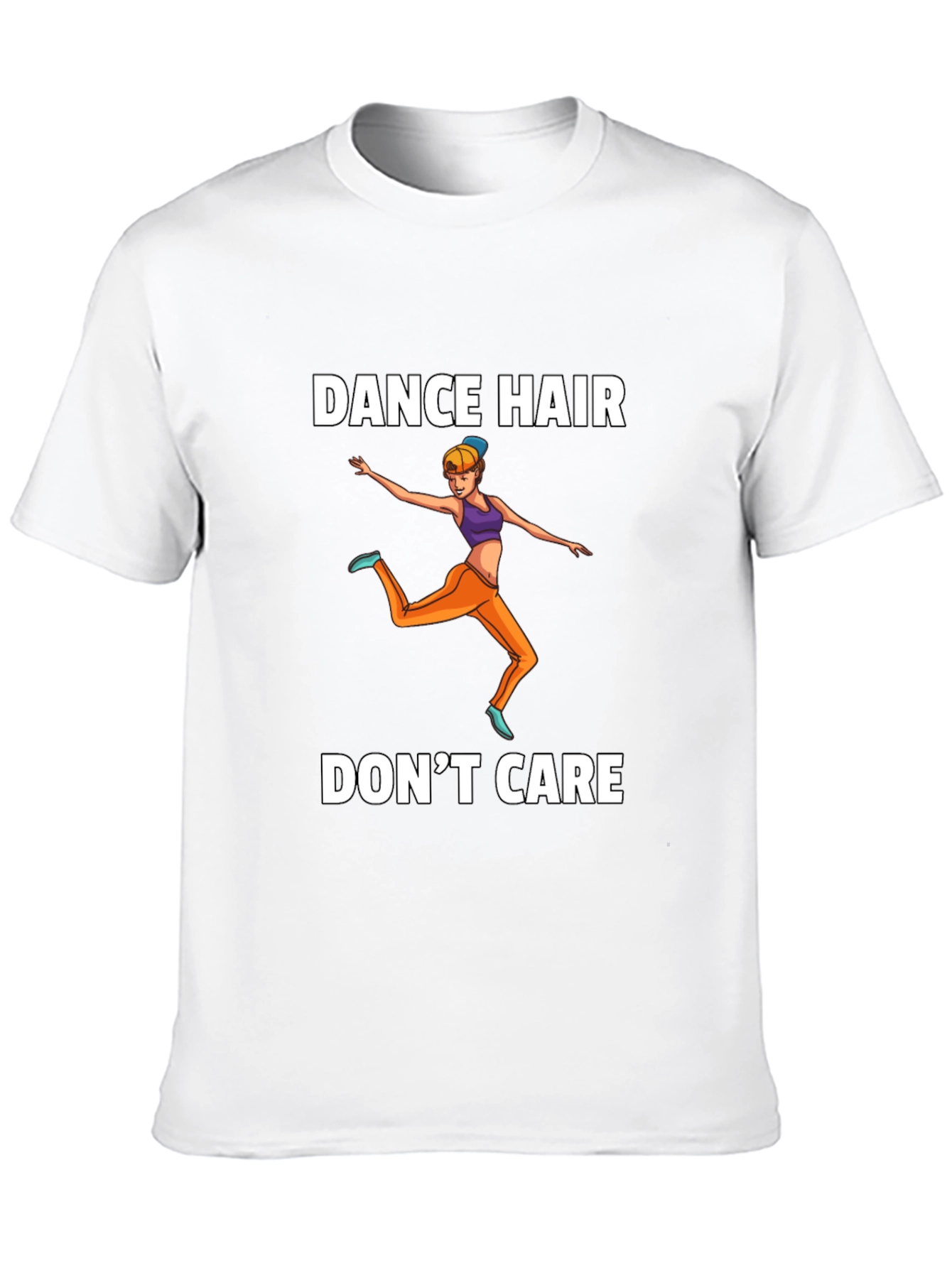 Dance Hair Dont Care Graphic Tee