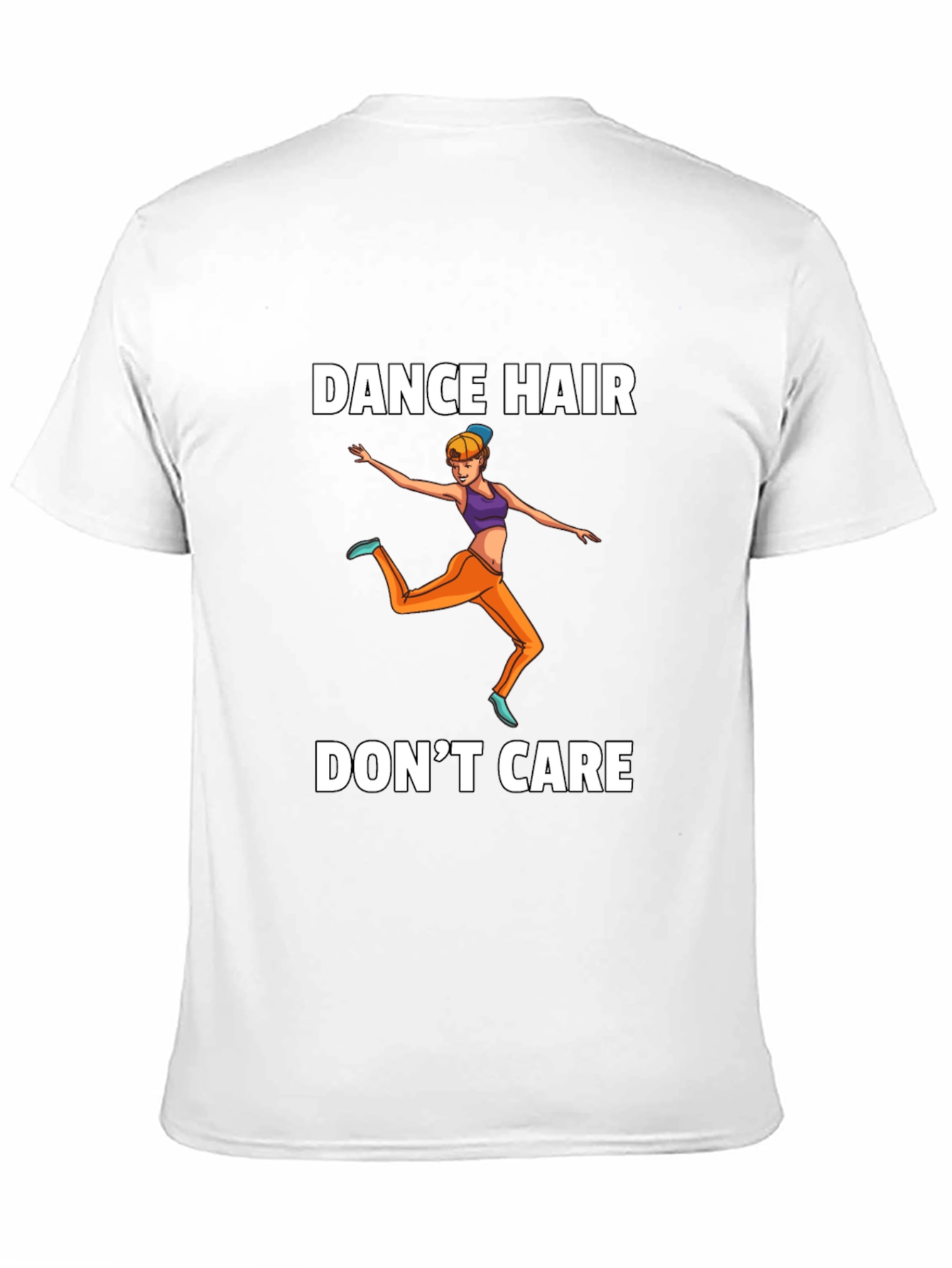 Dance Hair Dont Care Graphic Tee