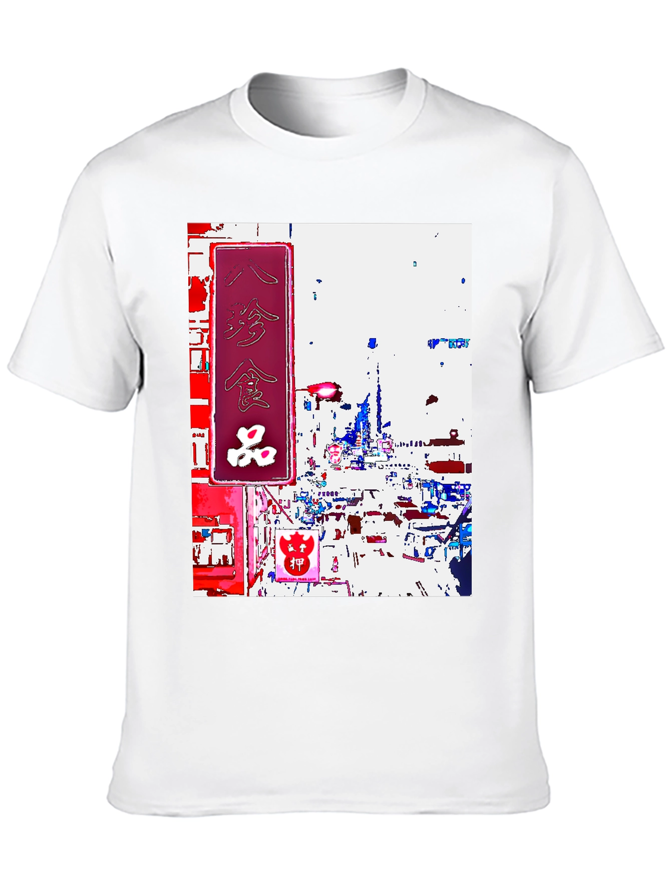 Tokyo Streetscape Graphic T-Shirt