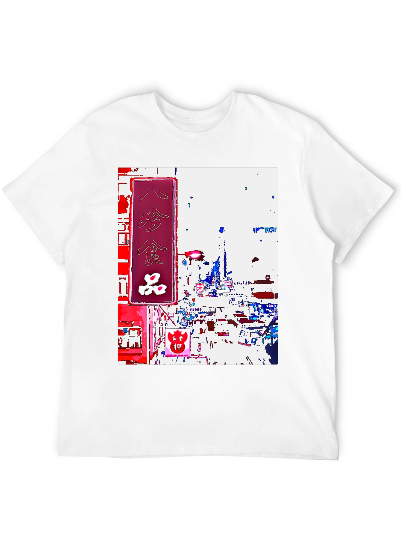 Tokyo Streetscape Graphic T-Shirt