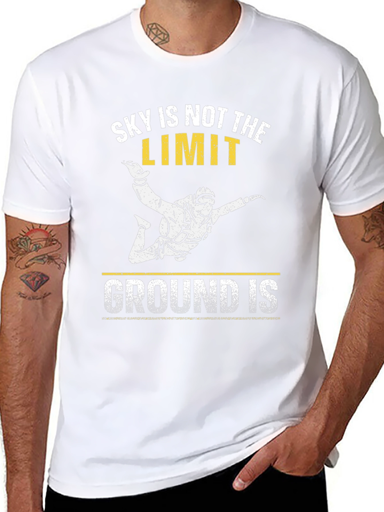 Sky is Not the Limit Graphic T-Shirt