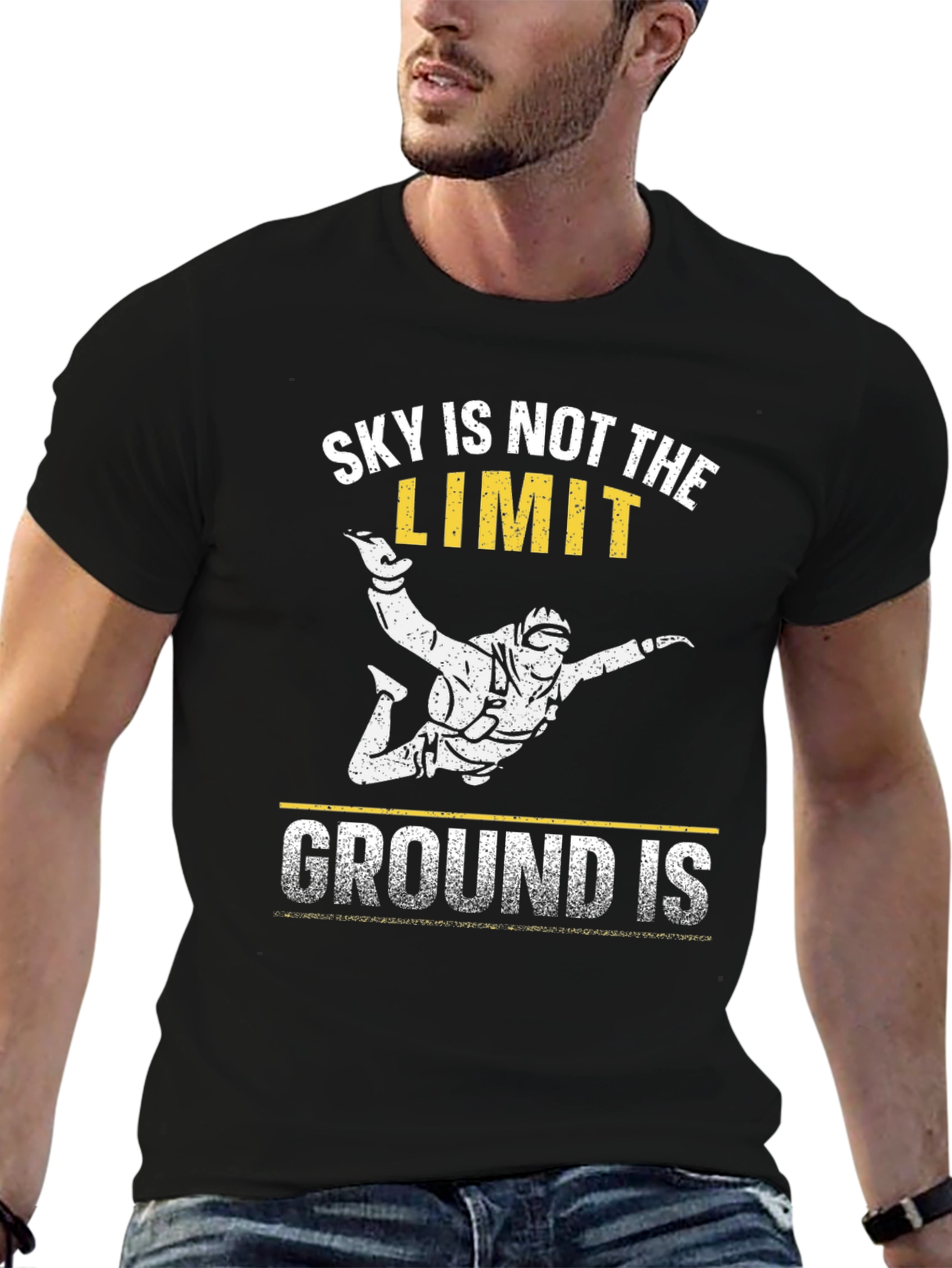 Sky is Not the Limit Graphic T-Shirt