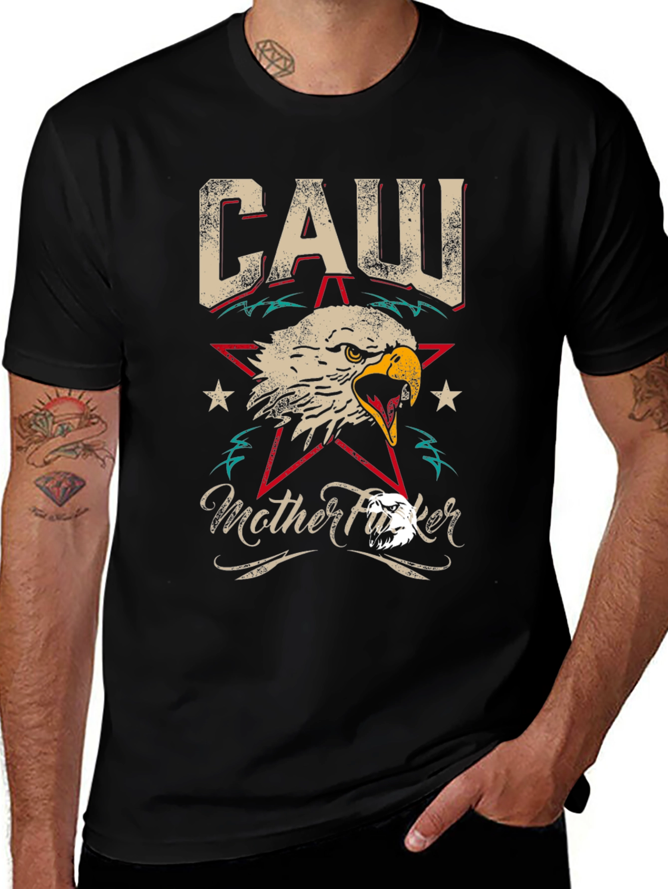 CAW Eagle Graphic T-Shirt