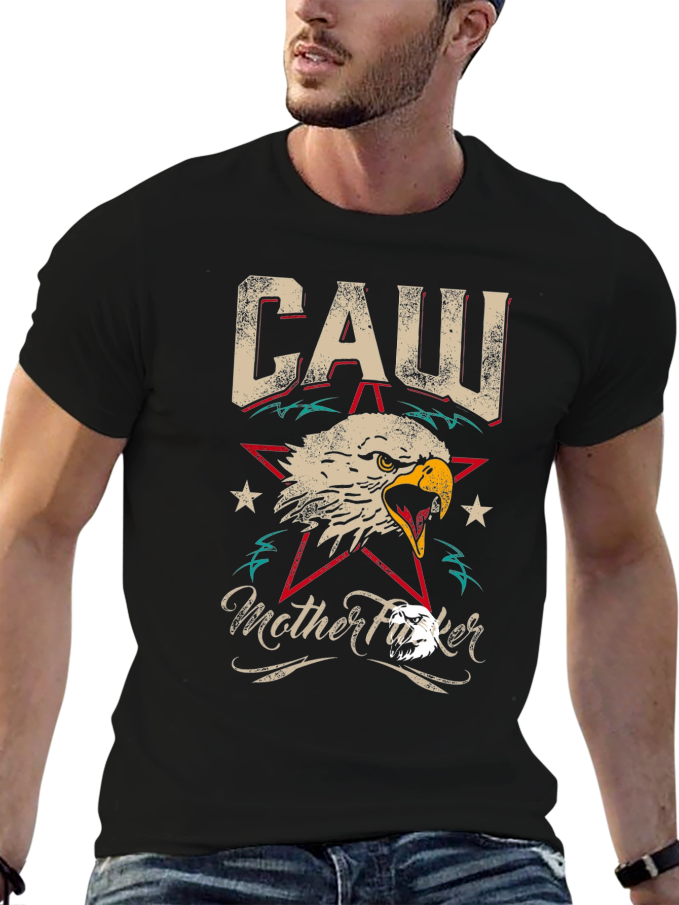 CAW Eagle Graphic T-Shirt