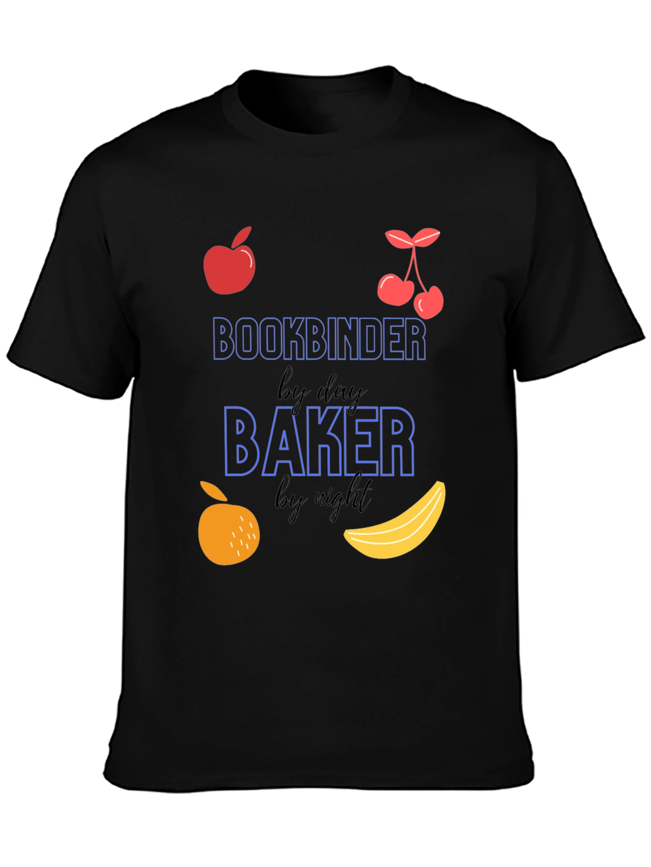 Bookbinder by Day Baker by Night T-Shirt
