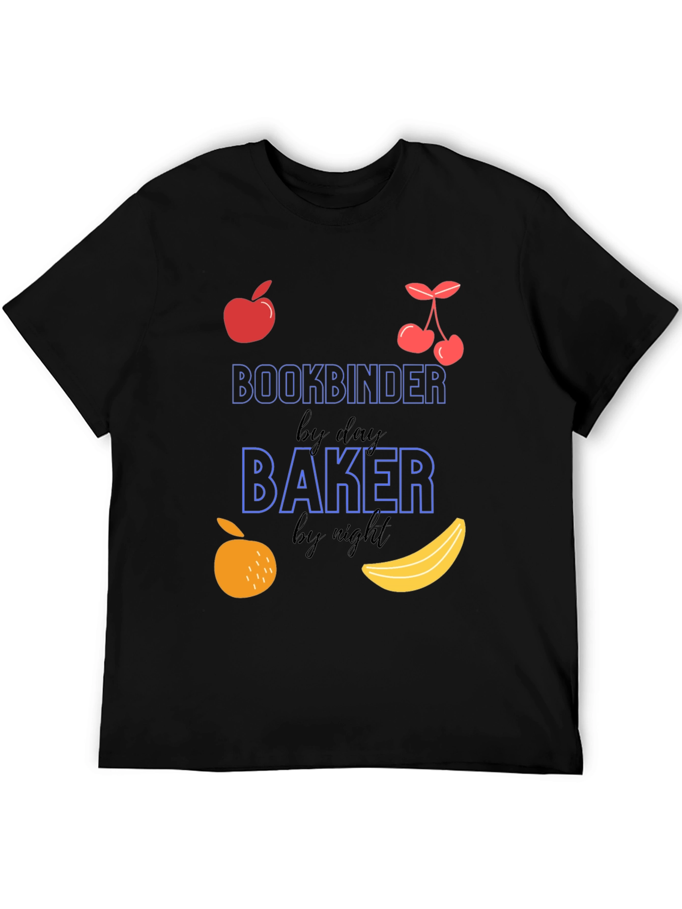 Bookbinder by Day Baker by Night T-Shirt