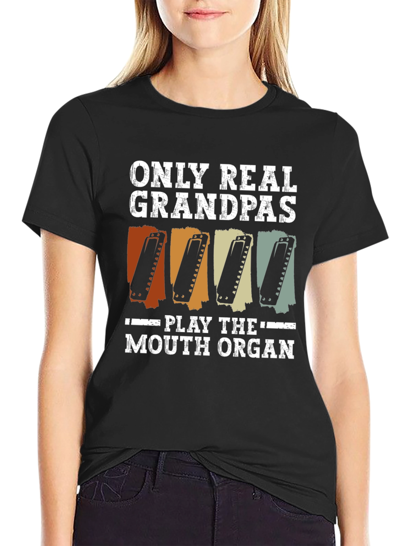Grandpas Harmonica T-Shirt