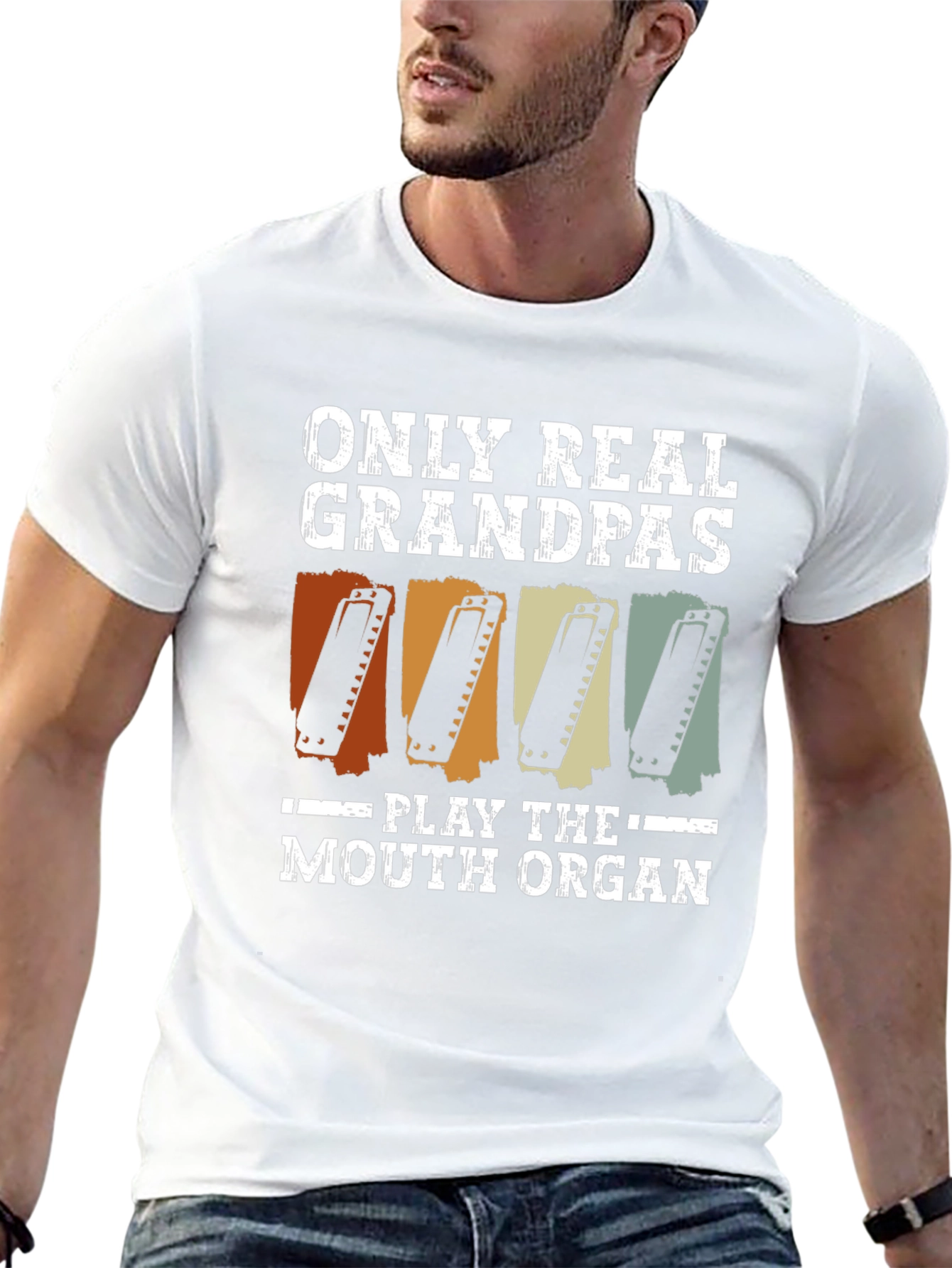 Grandpas Harmonica T-Shirt