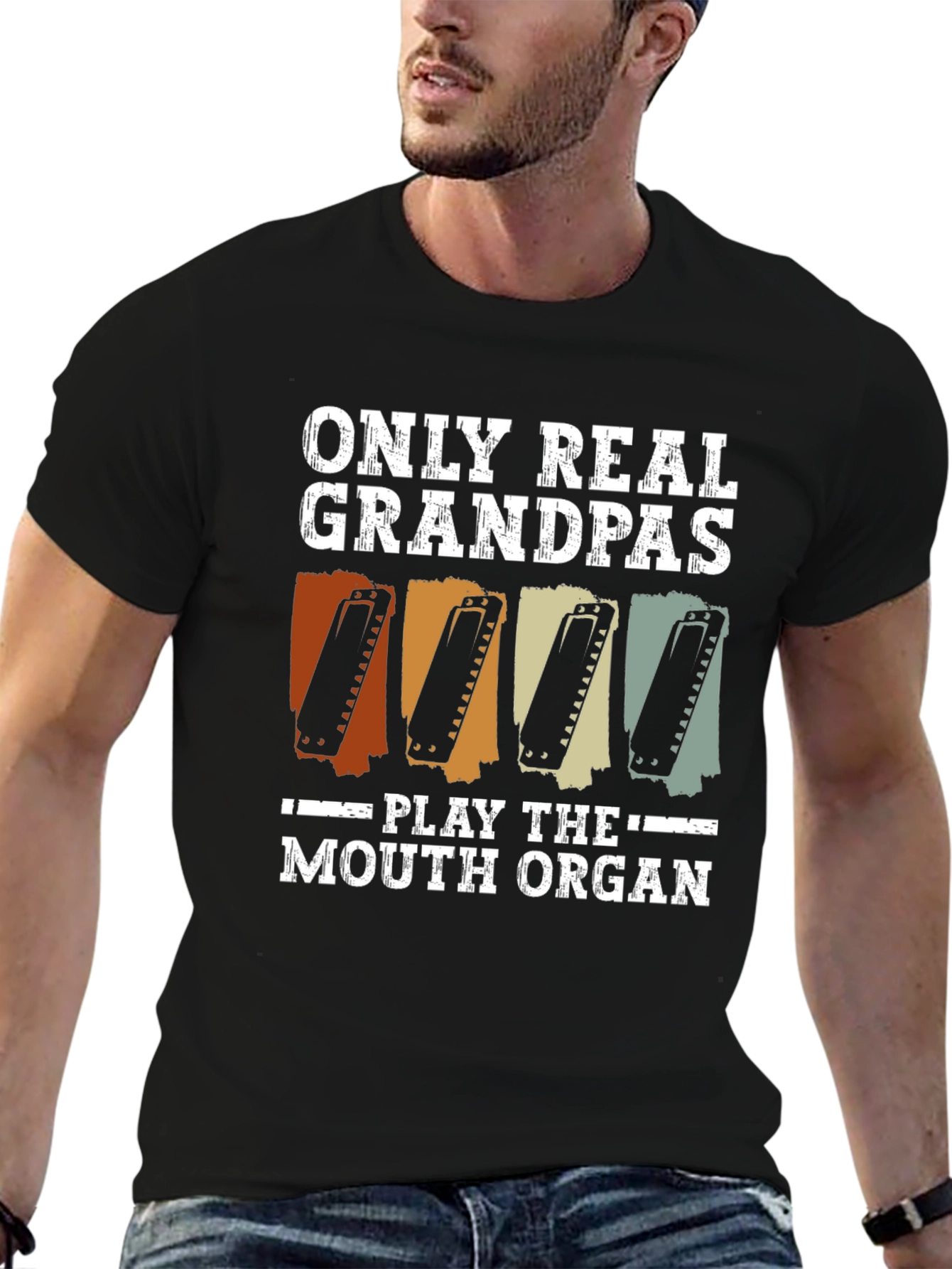 Grandpas Harmonica T-Shirt