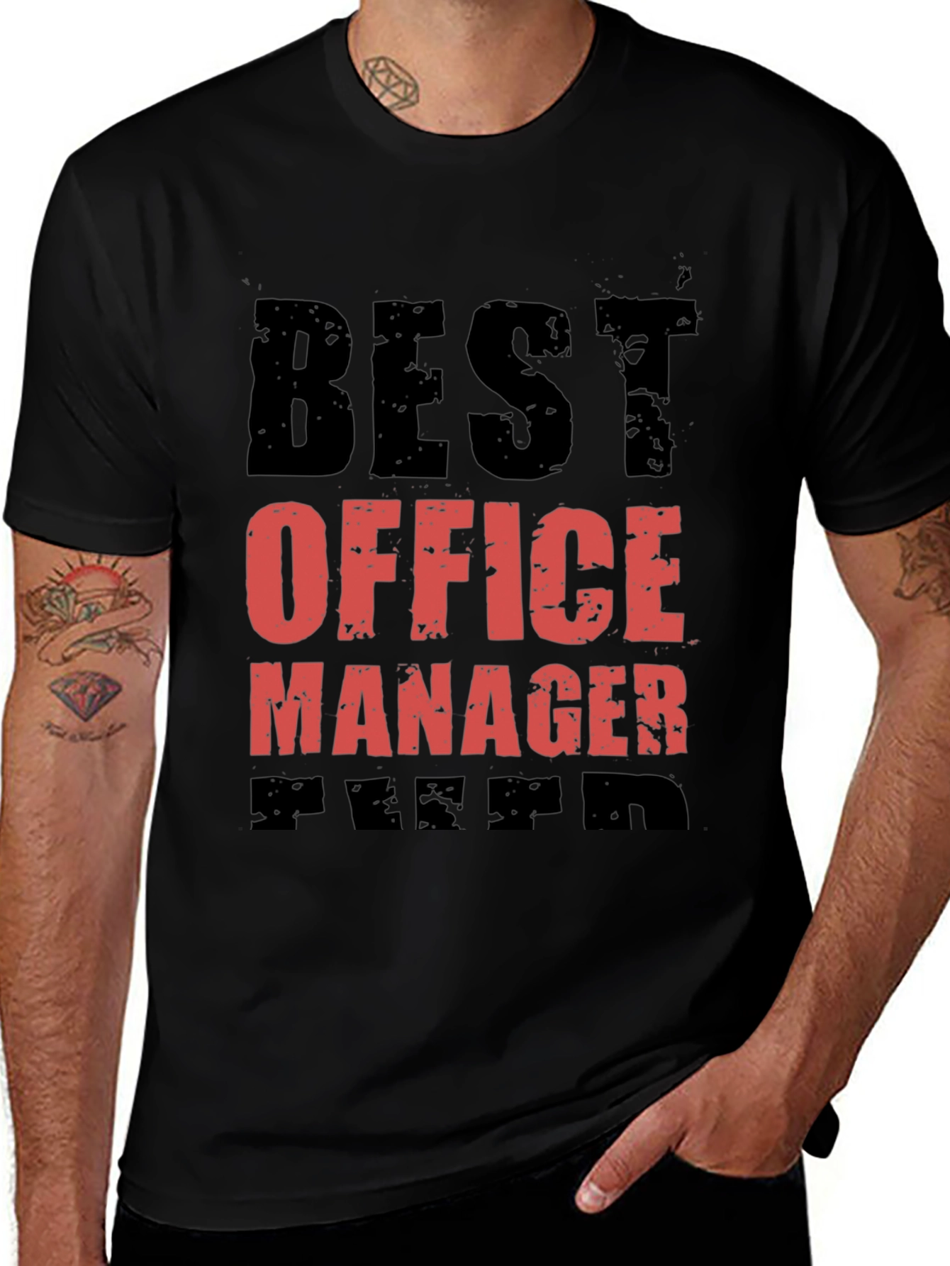Best Office Manager Ever Graphic Tee