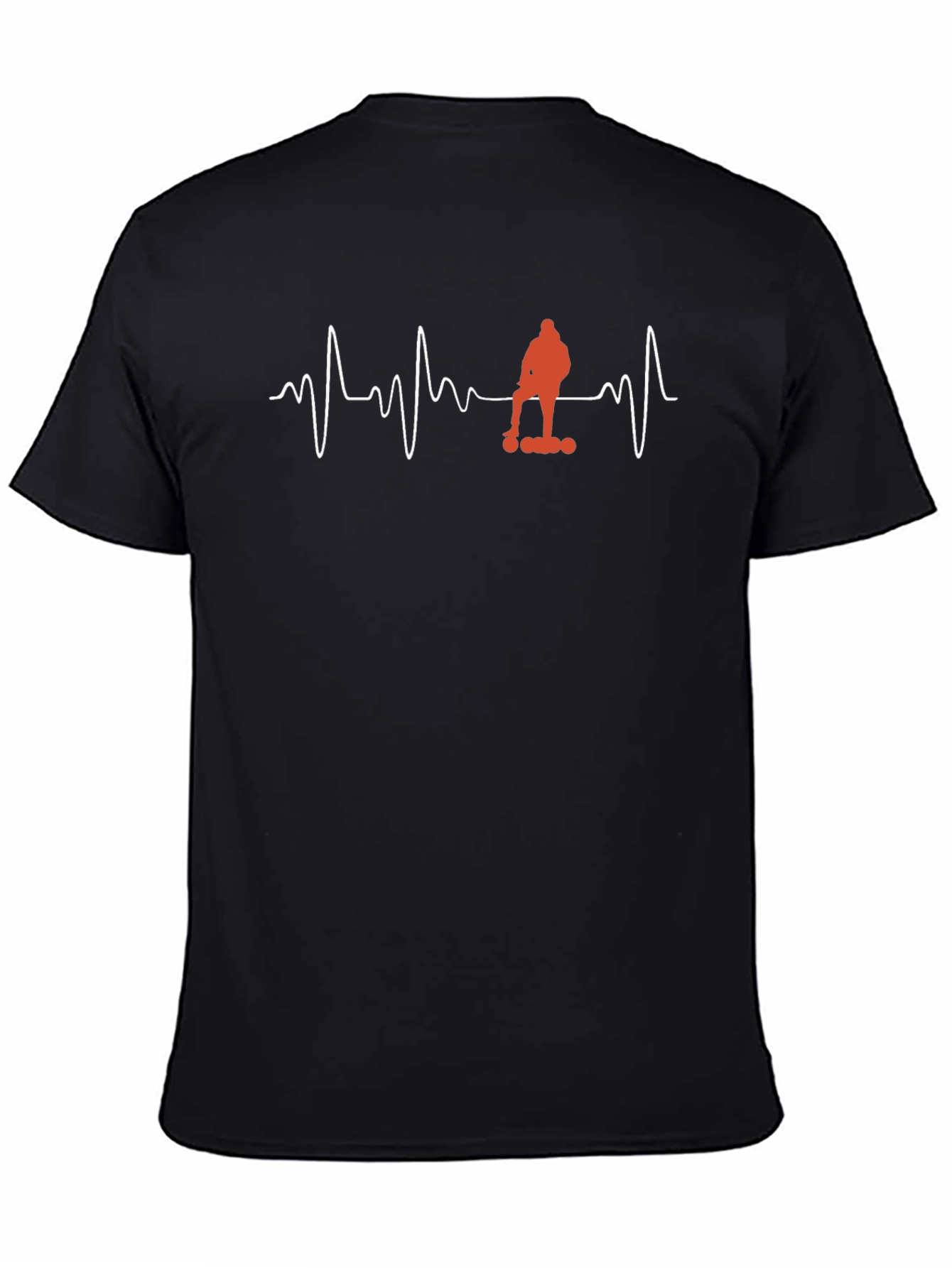 Skateboard Heartbeat Tee - Ride in Style