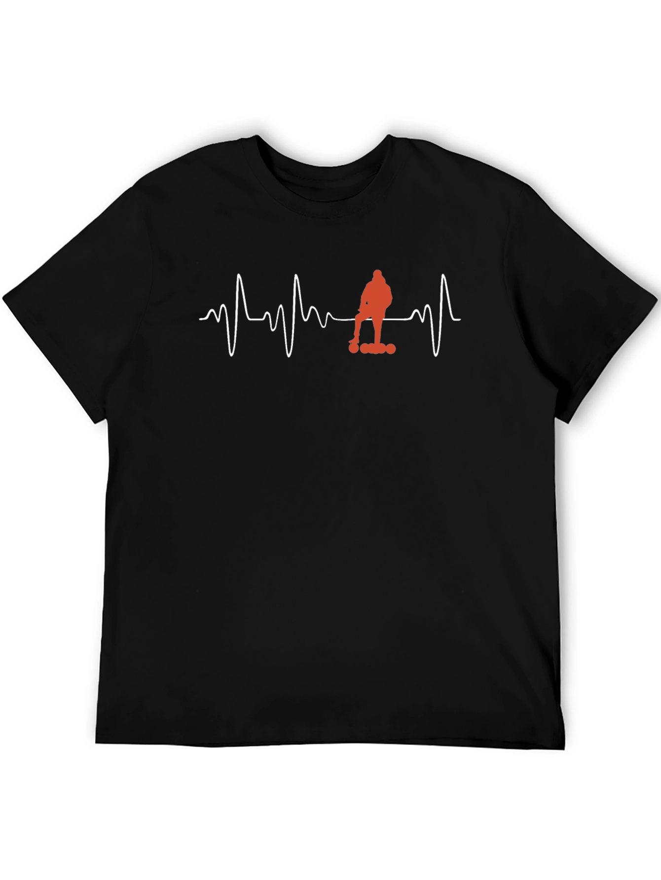 Skateboard Heartbeat Tee - Ride in Style