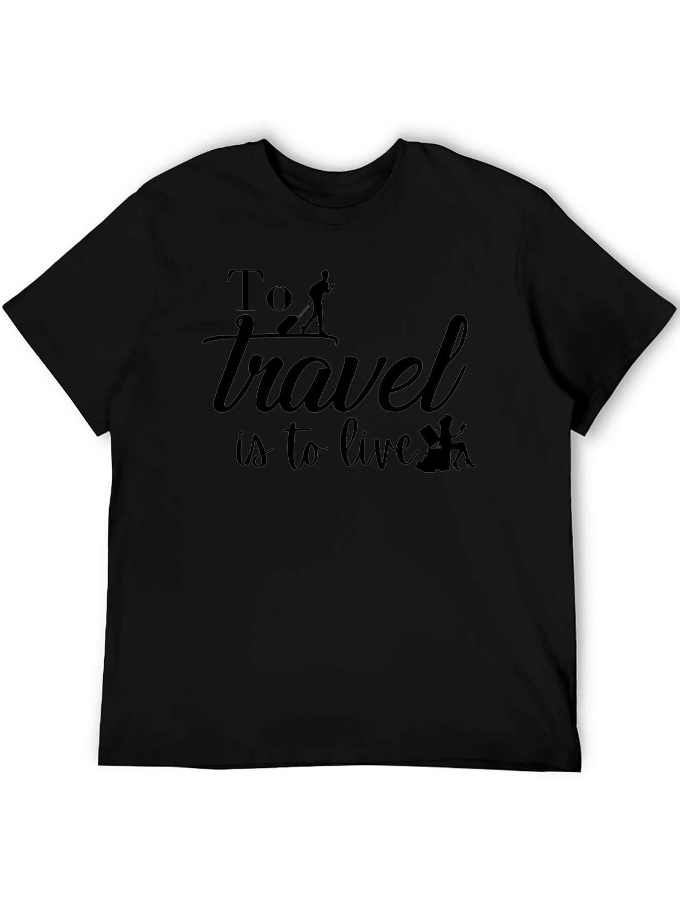 Travel is to Live Graphic Tee