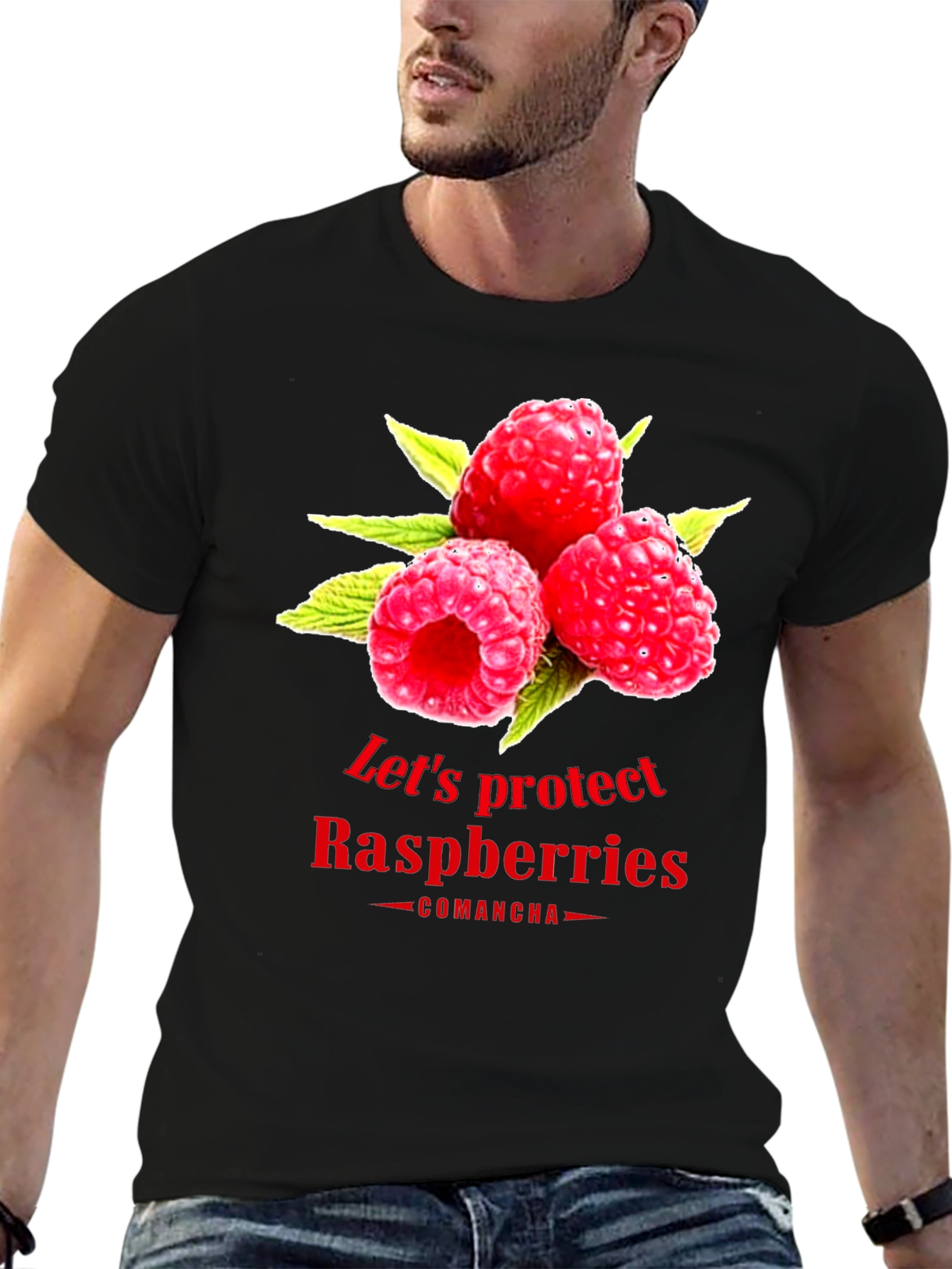 Raspberry Protection T-Shirt - Comancha Design