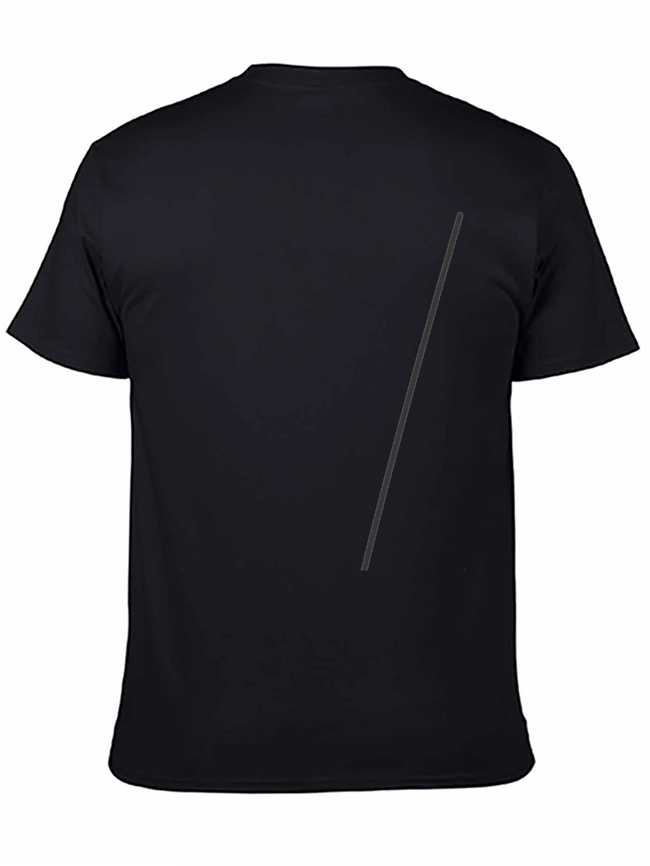 Classic Black Crew Neck T-Shirt | Casual Comfort