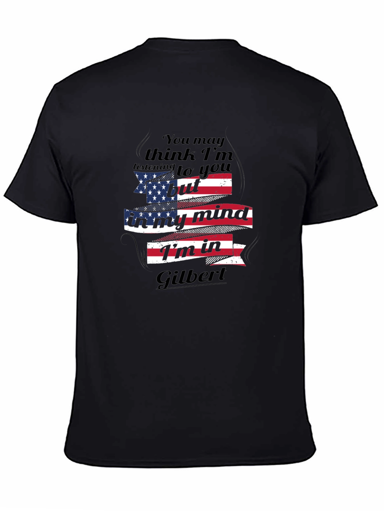Gilbert Mind T-Shirt - Patriotic Novelty Tee