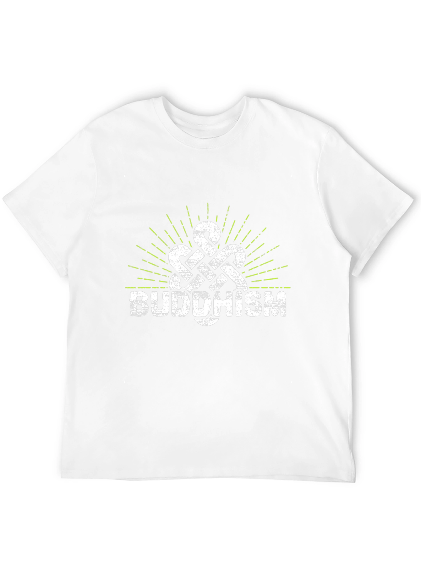 Buddhism Knot T-Shirt - Distressed Graphic Tee