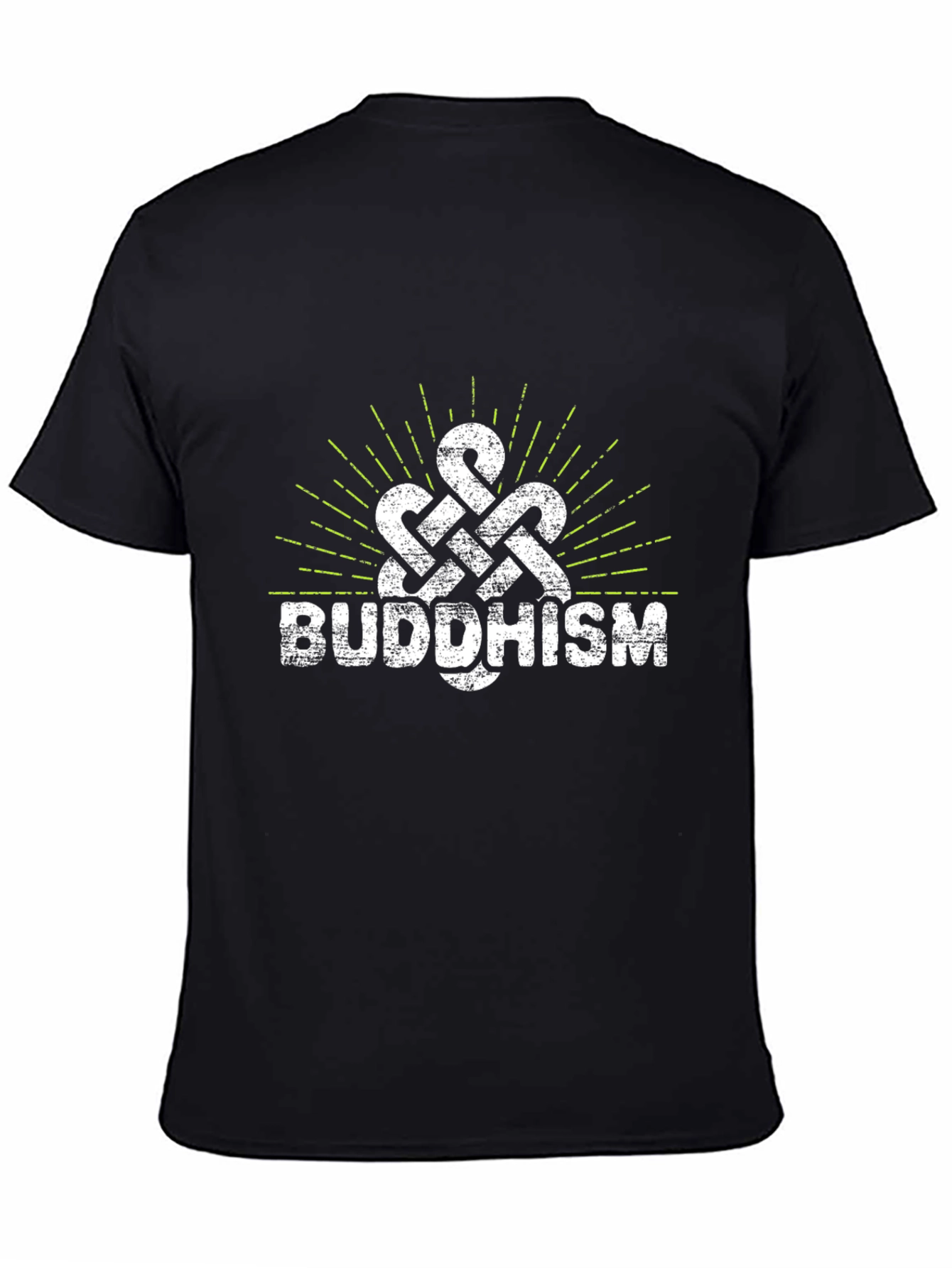 Buddhism Knot T-Shirt - Distressed Graphic Tee