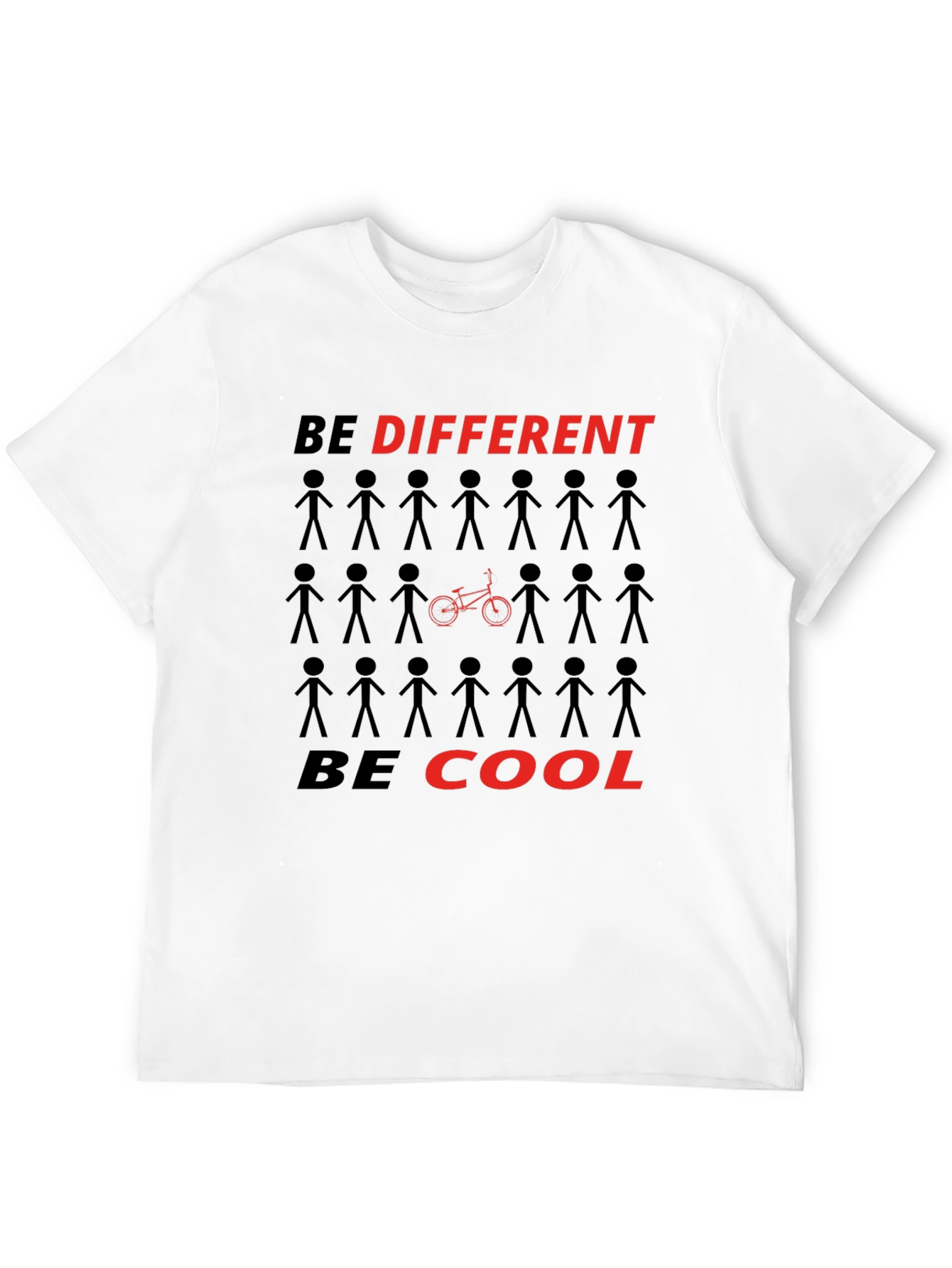 Be Different Be Cool Graphic Tee