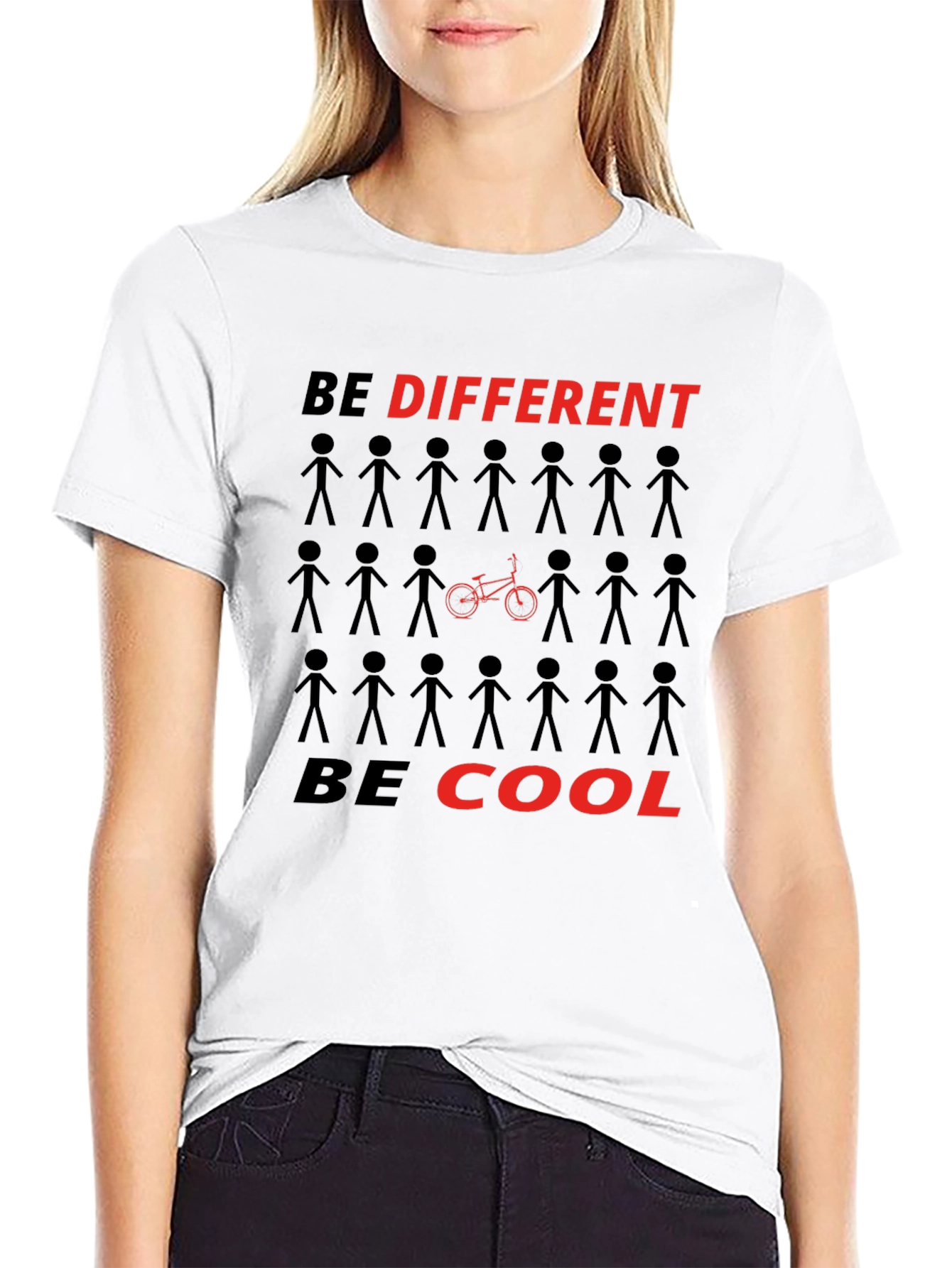 Be Different Be Cool Graphic Tee