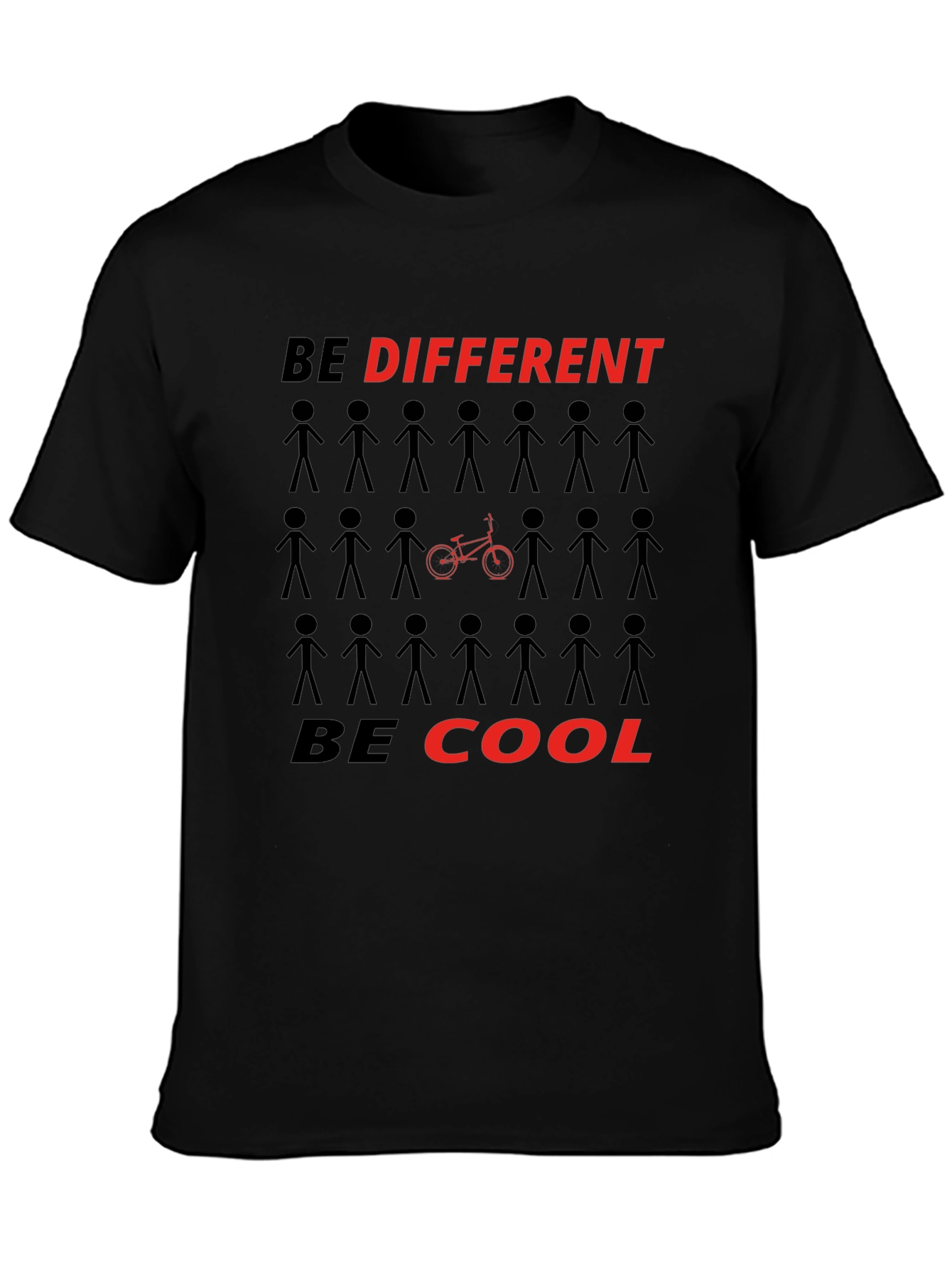 Be Different Be Cool Graphic Tee