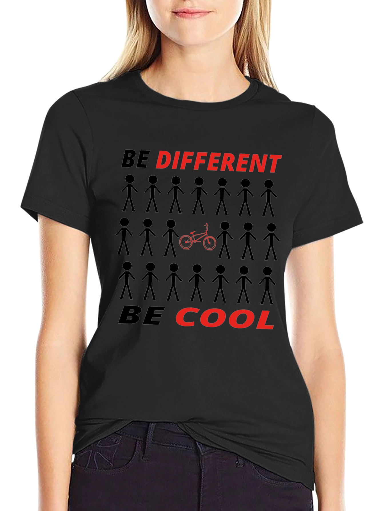 Be Different Be Cool Graphic Tee