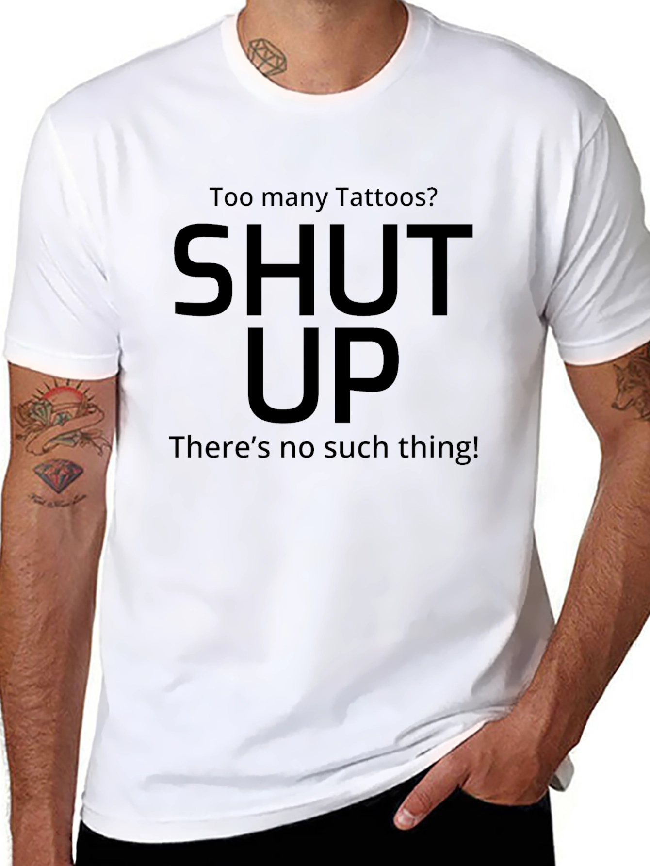 Funny Tattoo Lover Graphic T-Shirt