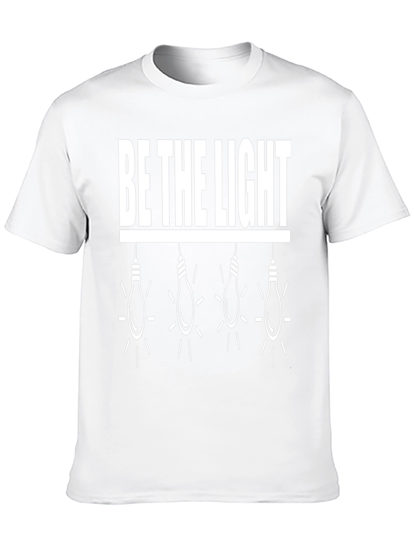 Be The Light Graphic T-Shirt - Black