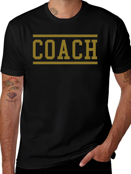 Coach Graphic Tee - Classic Style Comfortable Fit