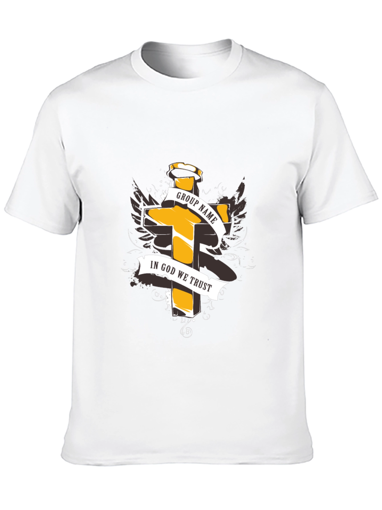 Religious Graphic T-Shirt - Cross Design