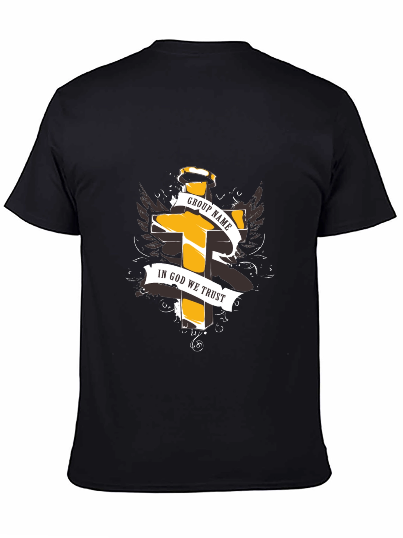 Religious Graphic T-Shirt - Cross Design